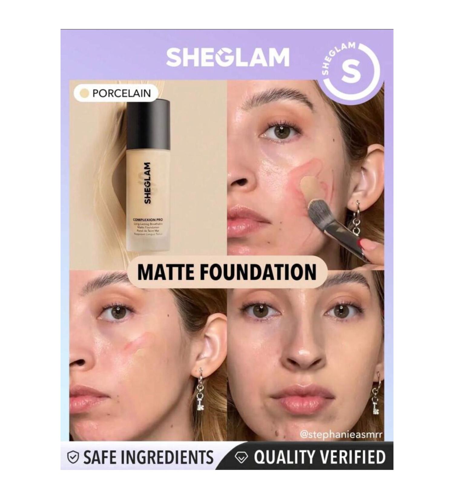 SHEGLAM Complexion Pro Long Lasting Breathable Matte Foundation - Matte - Buy Online on GoSupps.com