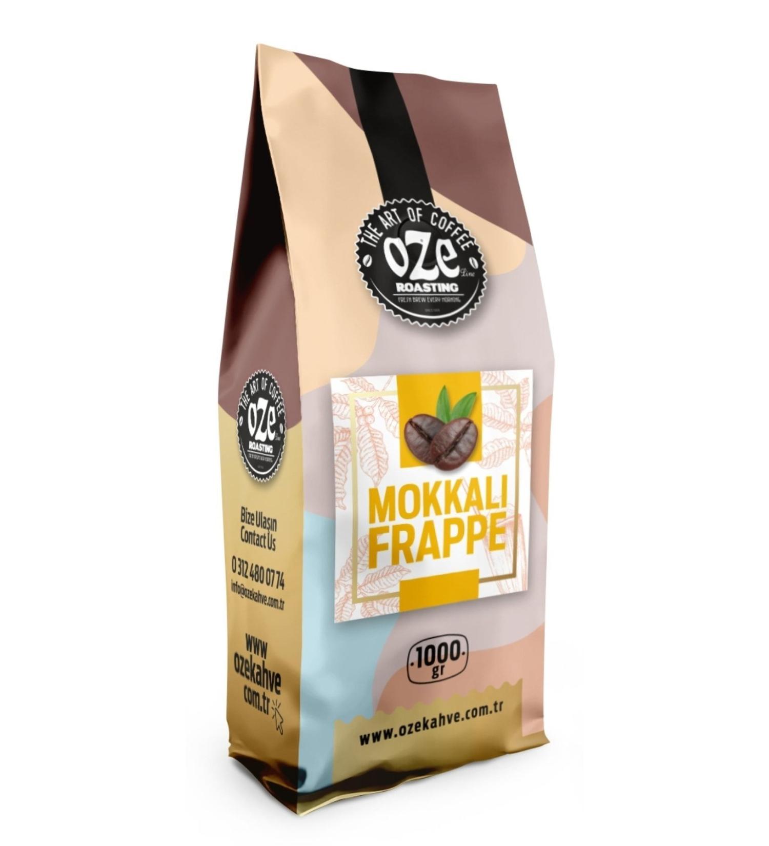 Oze Mokka Frappe Powder 1000g - Buy Online on GoSupps.com