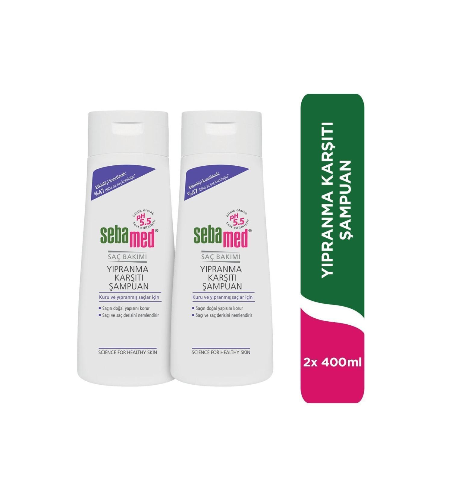 Sebamed Shampoo Repair 400 ml x 2 - Buy Online on GoSupps.com