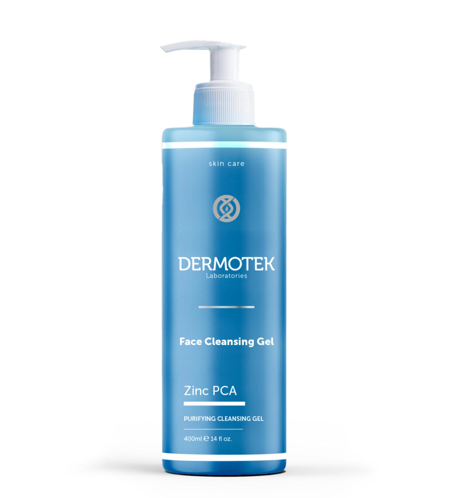 Dermotek Face Cleansing Gel 400ml - Face Wash Gel.
