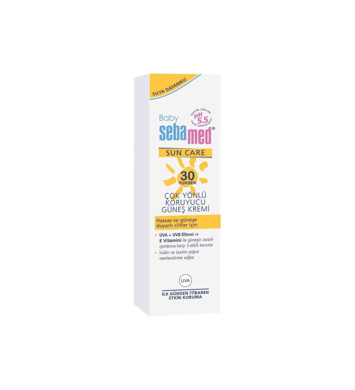 Sebamed Sun 30 SPF Baby Sun Cream 75 ml - Buy Online on GoSupps.com