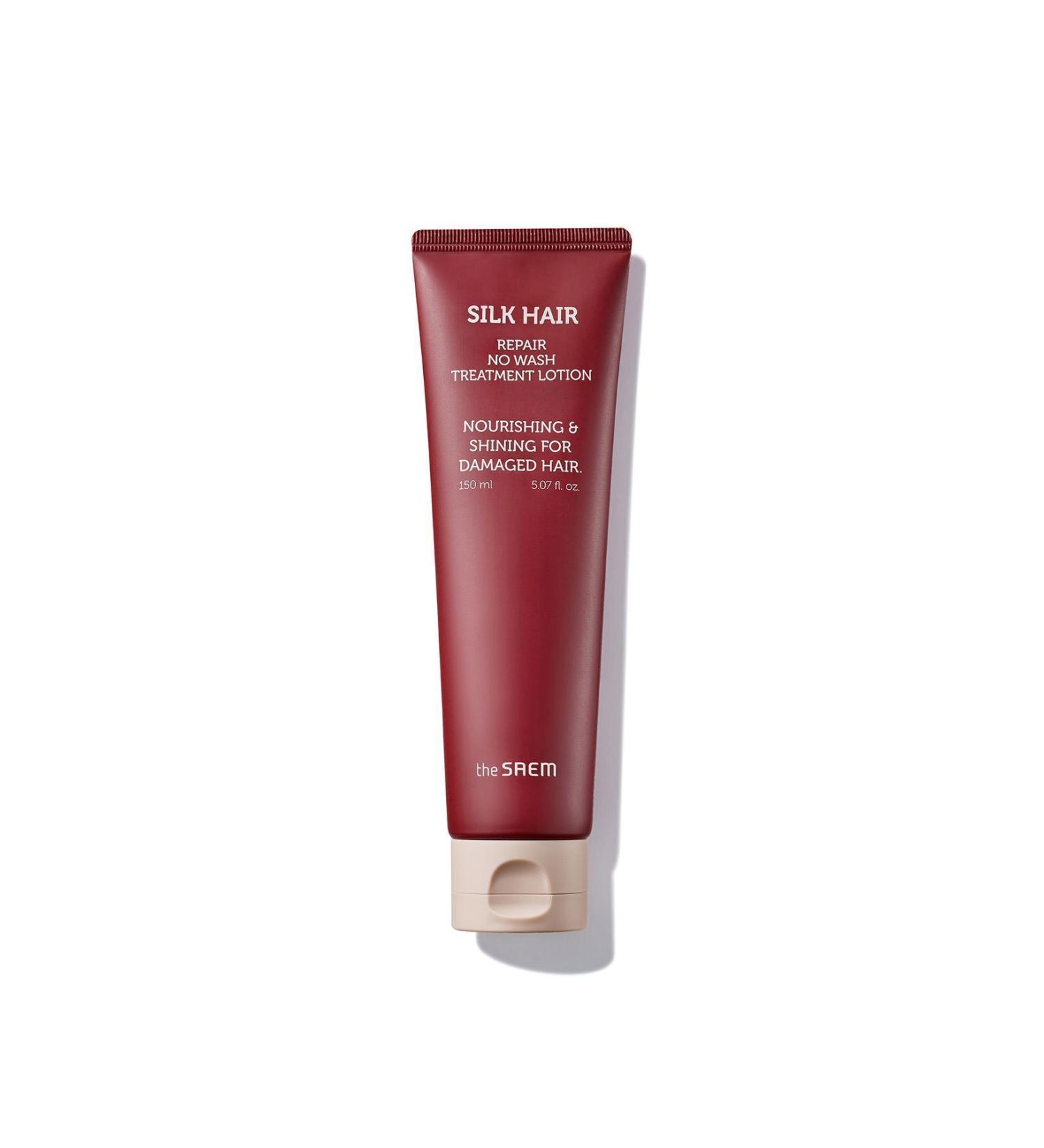 The Saem Silk Hair Repair No Wash Treatment Lotion - Buy Online on GoSupps.com