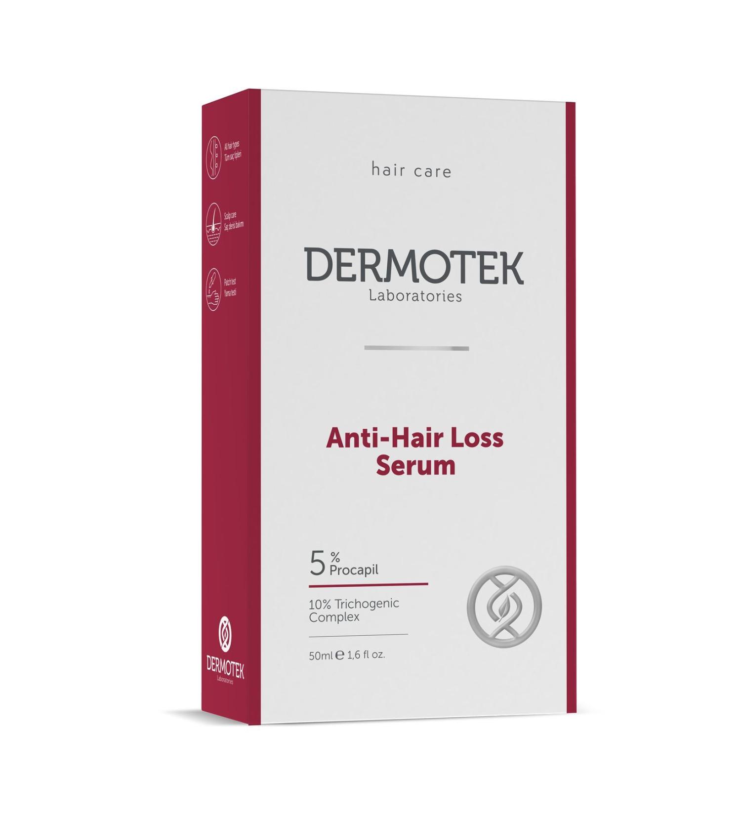 Dermotek Laboratories Hair Serum 0 Natural Herbal Content Anti-Hair Loss Effective Serum 50 ml