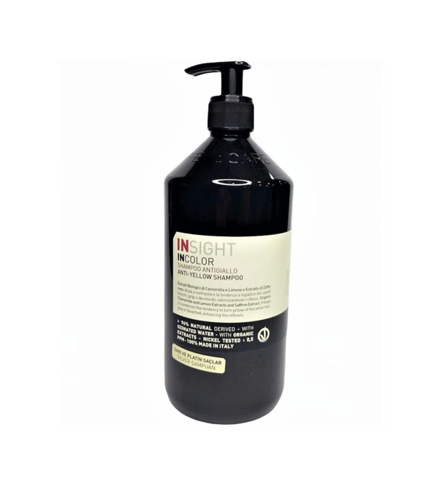 Insight Incolor Antiyellow Shampoo Yellow Anti-Reflective Shampoo 900ml