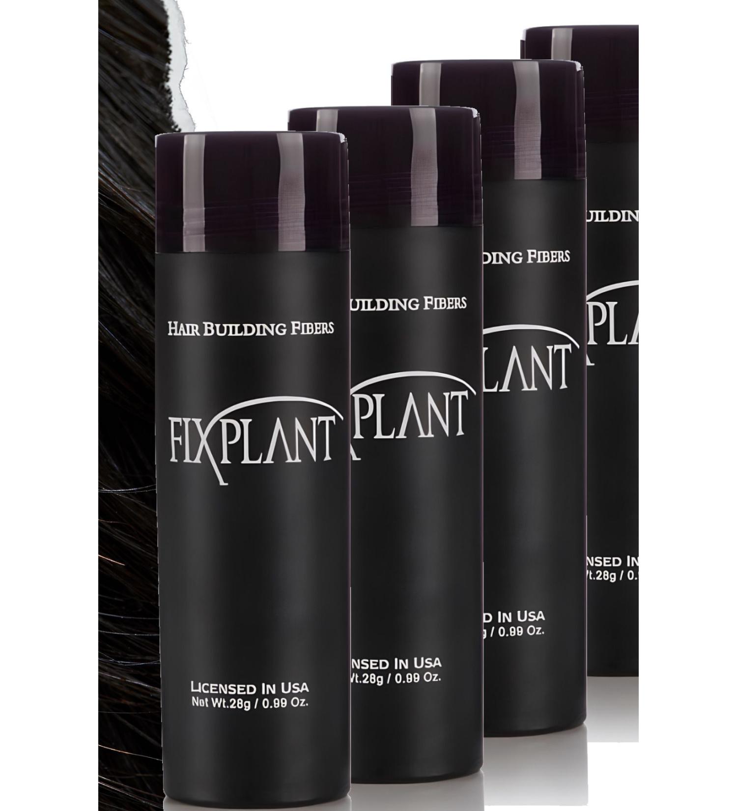 FIXPLANT Hair Volumizer 4 Bottles Topik 112 Gr. | Hair Powder for Thin Hair | Hair Fiber - Buy Online on GoSupps.com