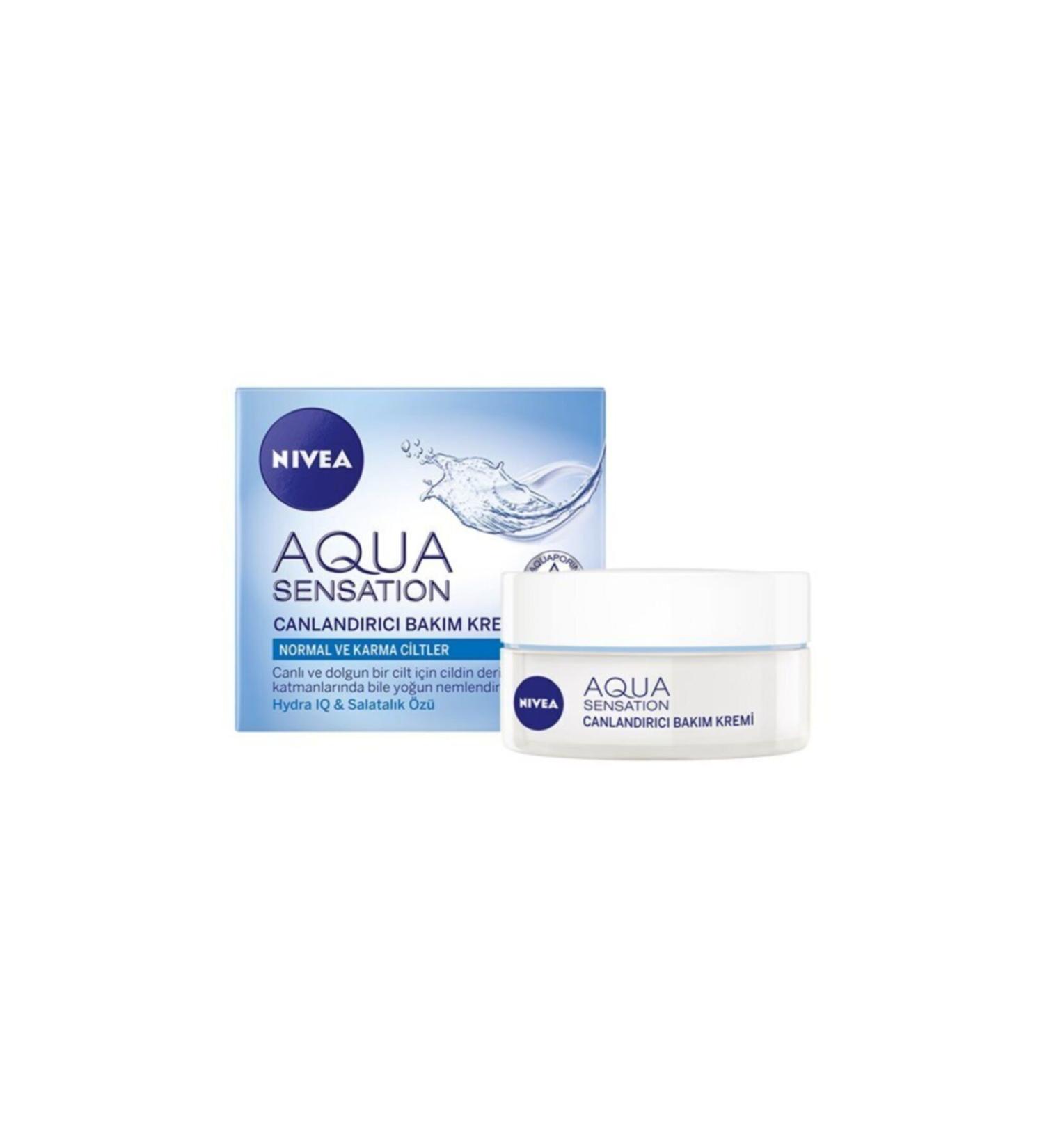 NIVEA N vea Vis.aqua Sens.yuz Cream 50ml