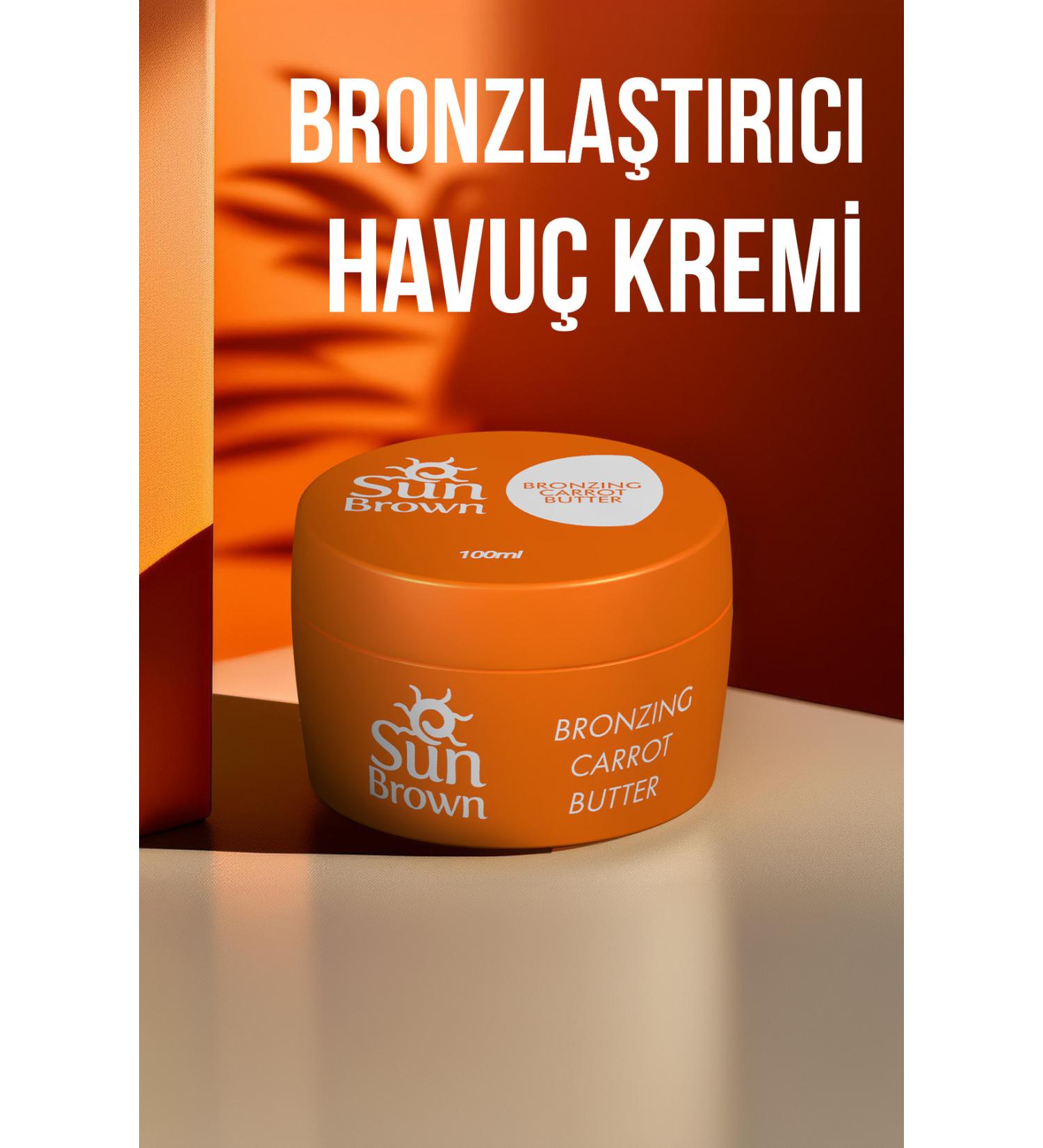 Sun Brown Carrot Butter Bronzing Cream 100 ml - Buy Online on GoSupps.com