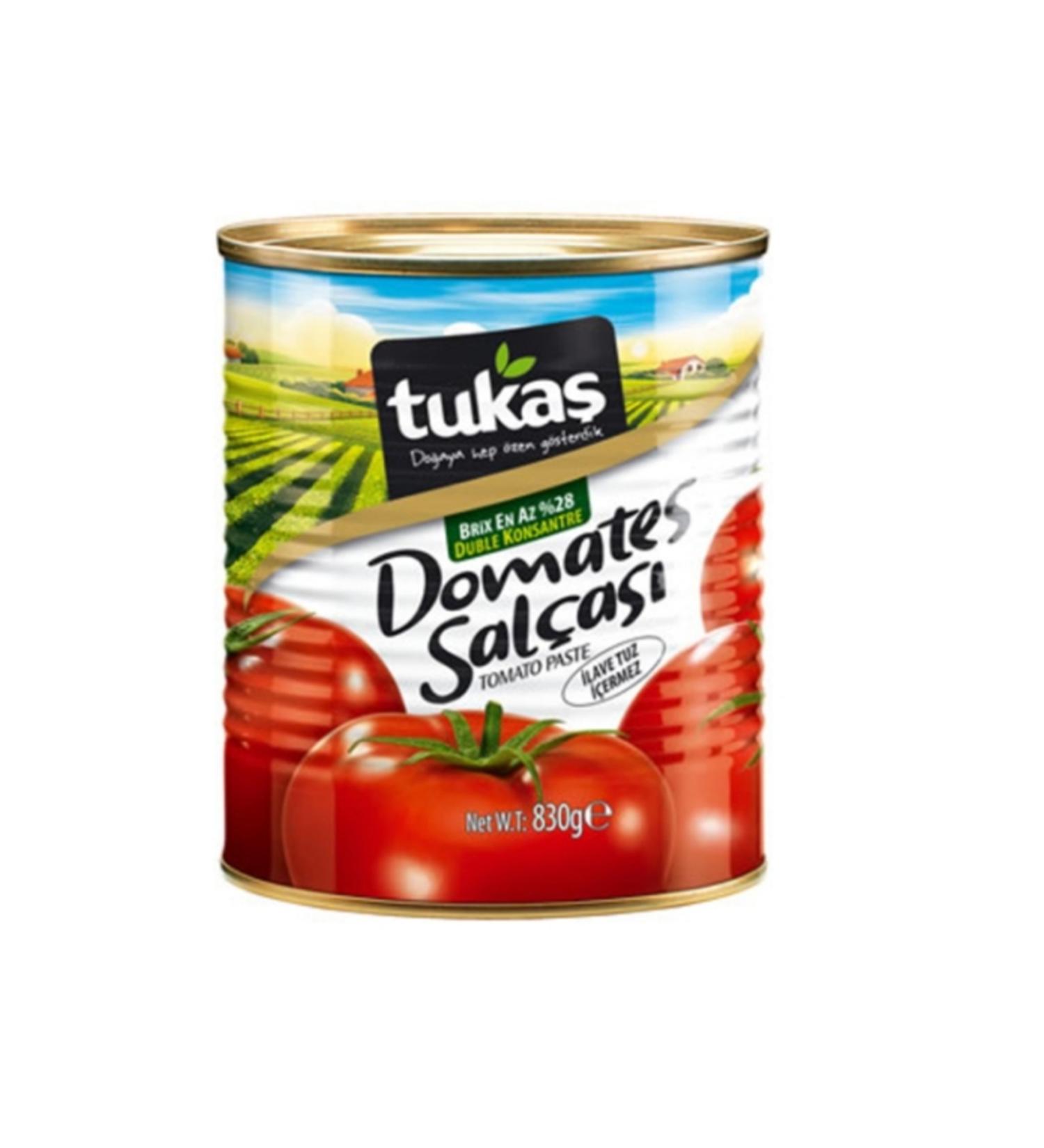 Tuka Tomato Paste Tin 830 gr (12 PIECES)
