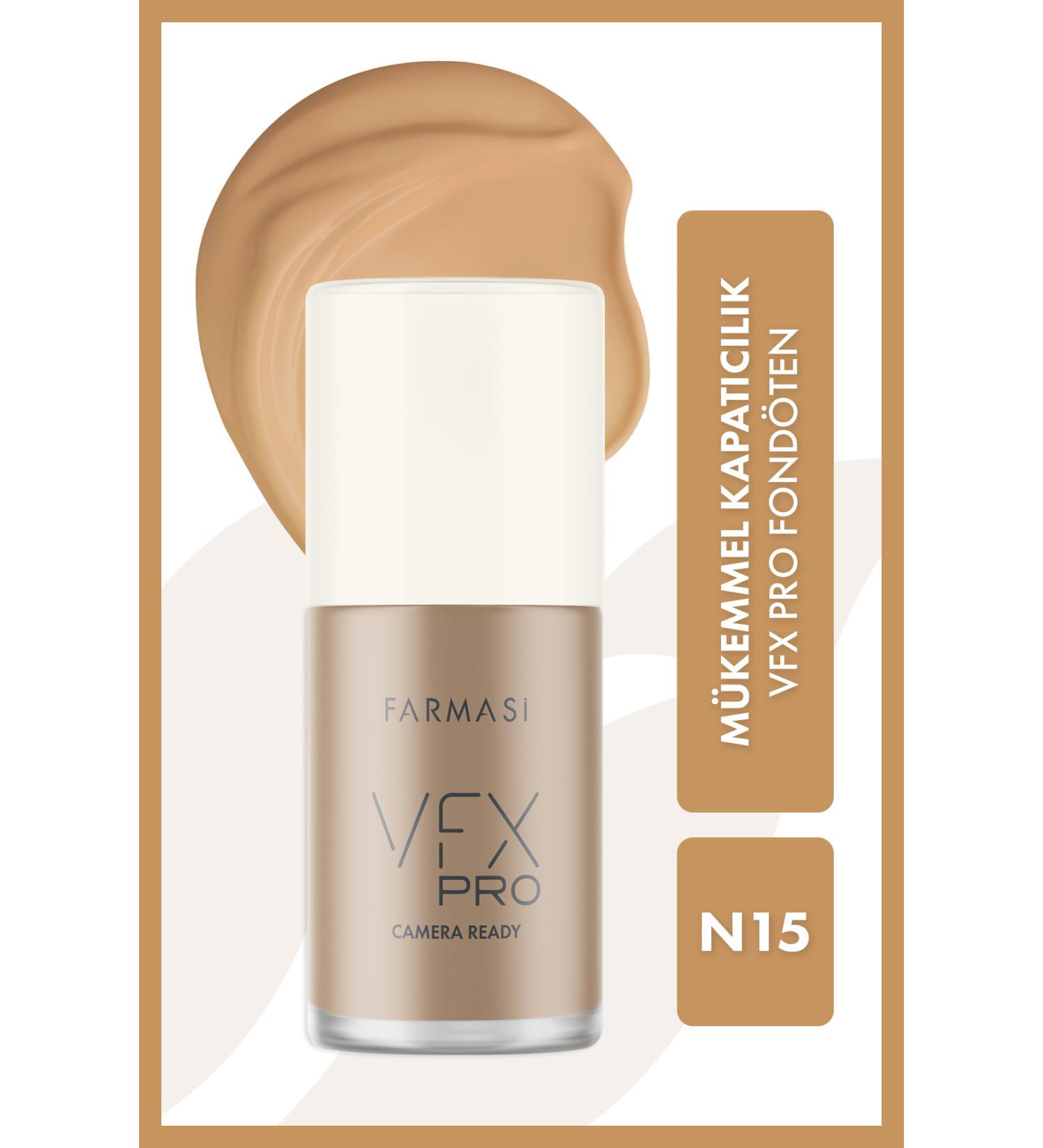 Farmasi Vfx Pro Camera Ready Foundation N15 30 ml