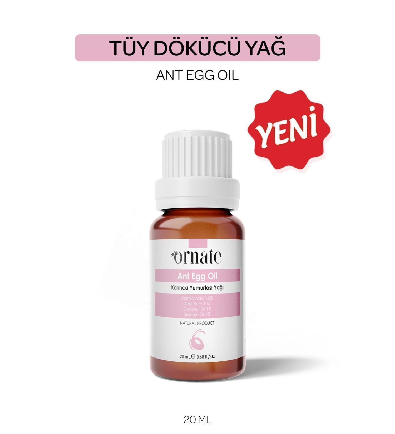 ORNATE Care Oil Containing Ant Eggs 20 ml Vegan Formic Acid Aloe Vera Dry and Sensitive Skin - Buy Online on GoSupps.com