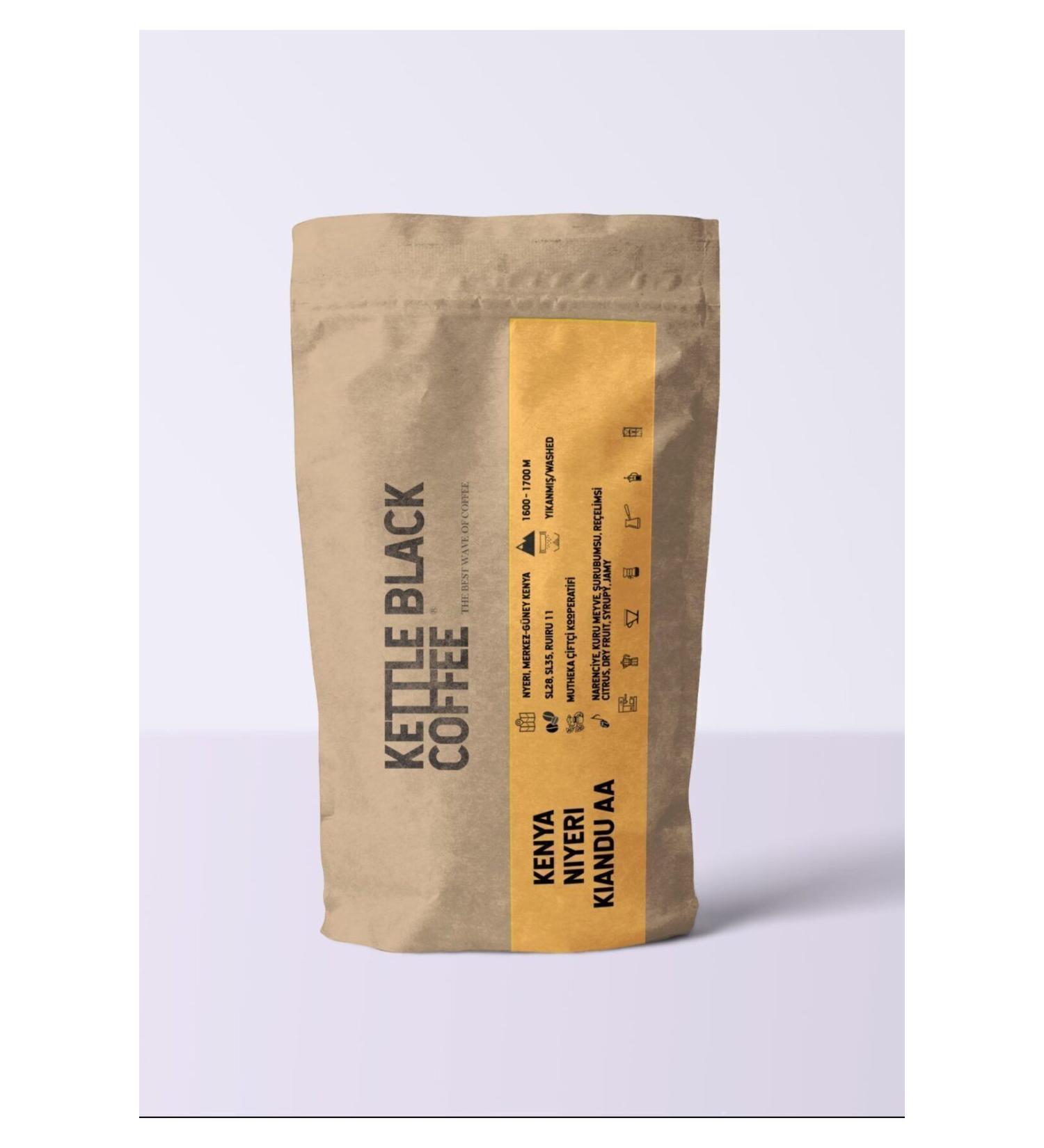 kettle black coffee the best wave of coffee Kenya Nyeri Kiandu AA 250gr