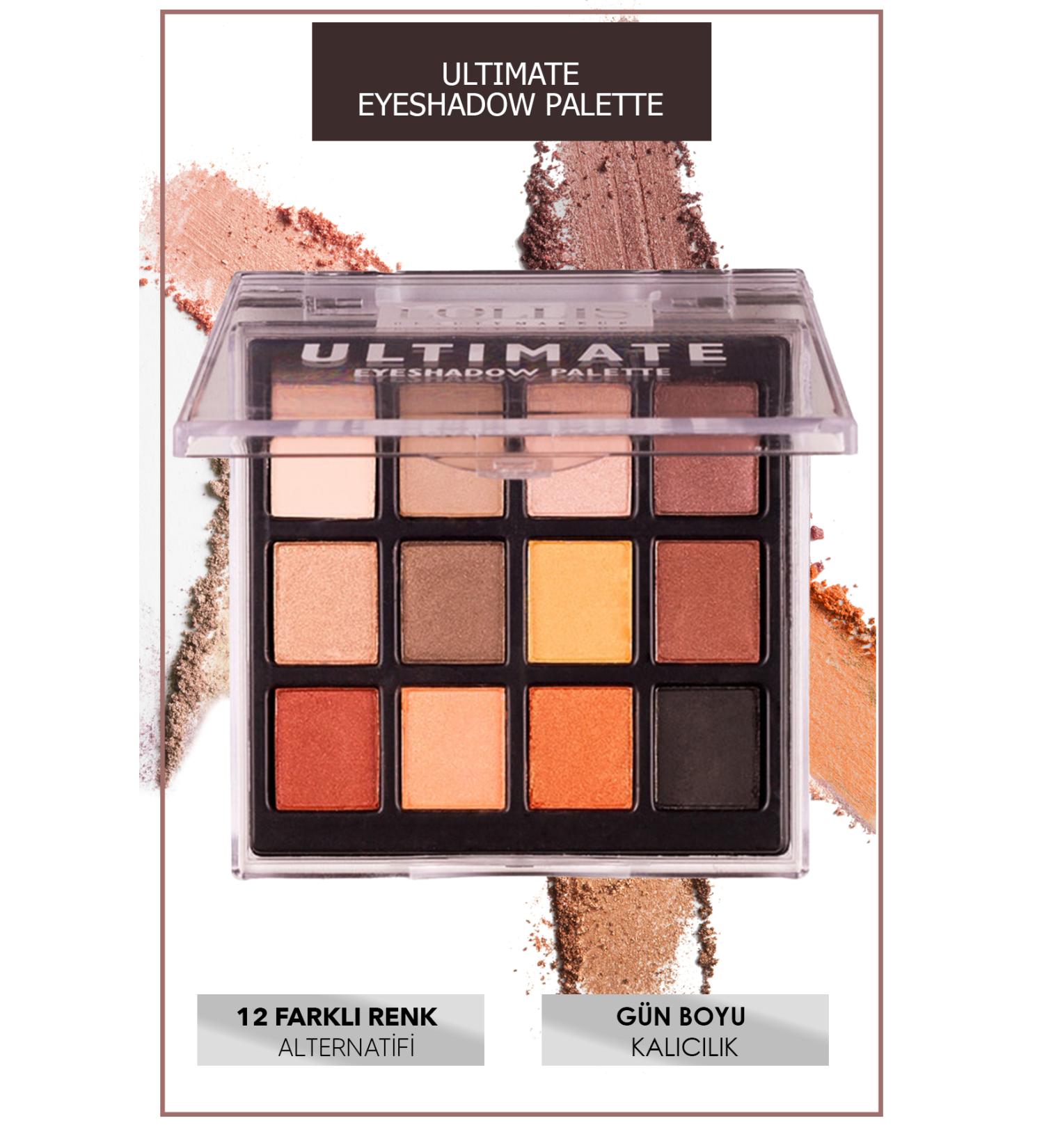 Lollis Ultimate 12 Color Eyeshadow Palette - Buy Online on GoSupps.com