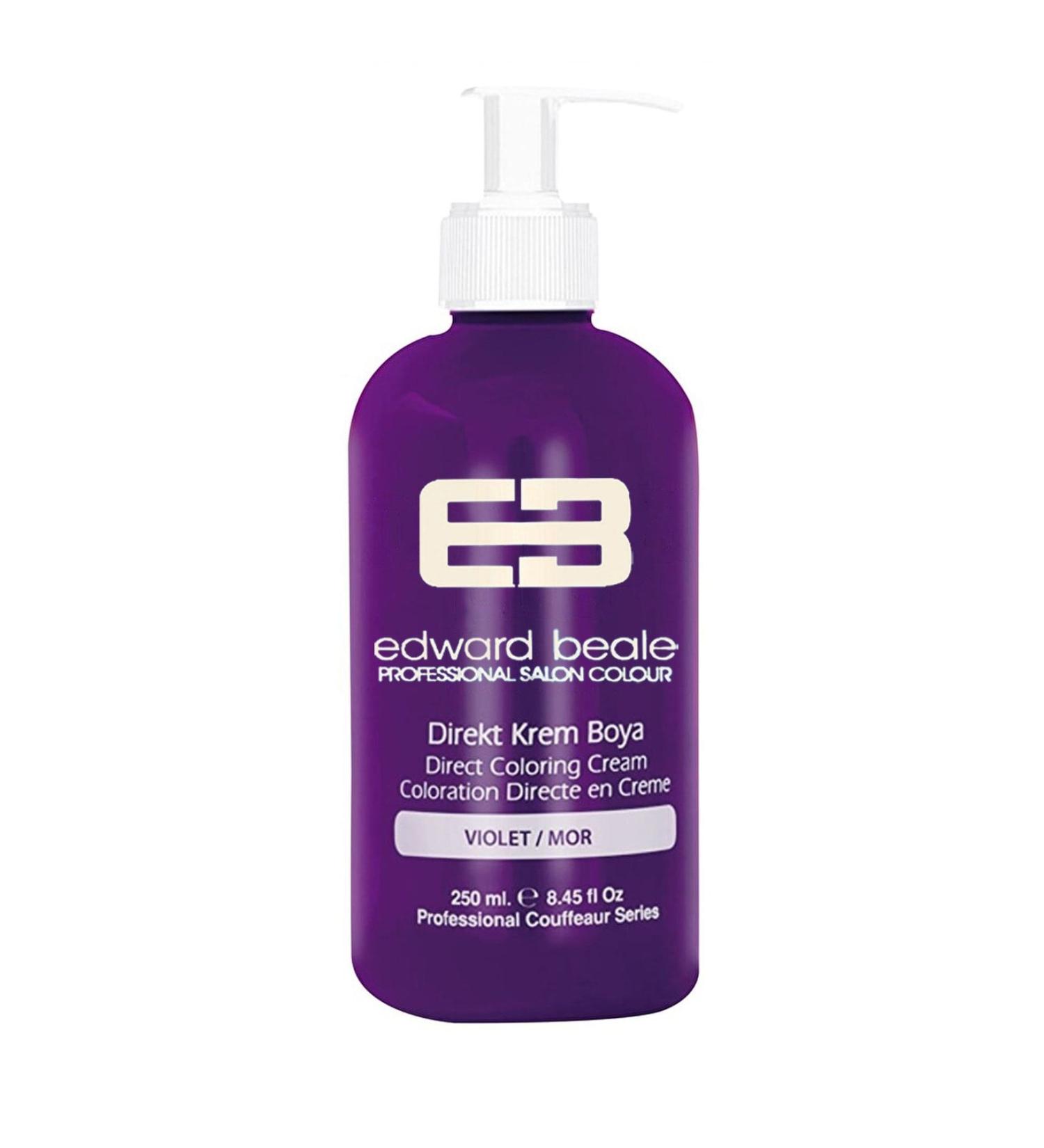 Edward Beale Violet / Purple Balayage Color Hair Dye 250ml Ammonia Free Water Based
