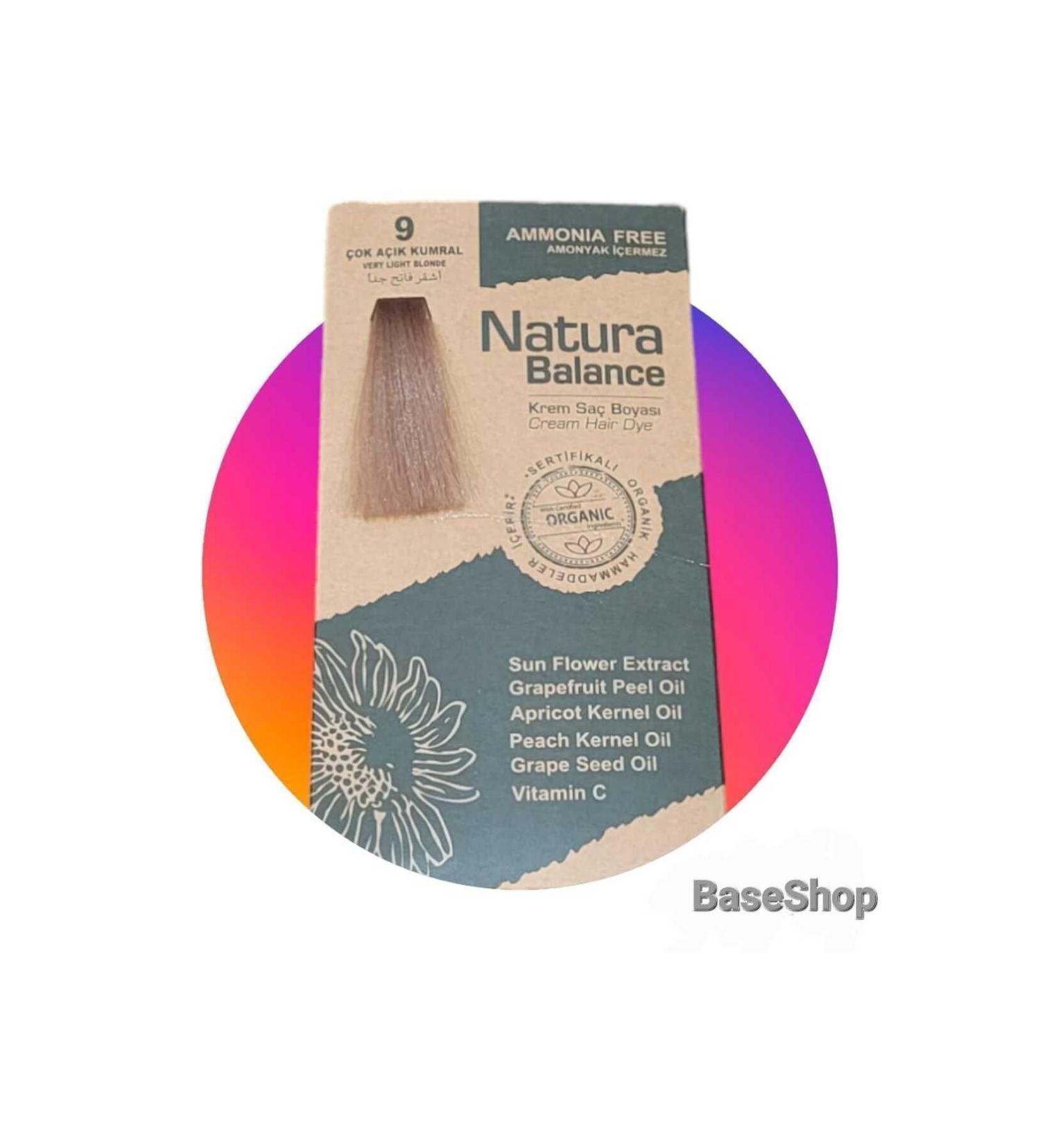 NATURABALANCE Natura Balance Ammonia-Free Hair Dye 9 Very Light Blonde