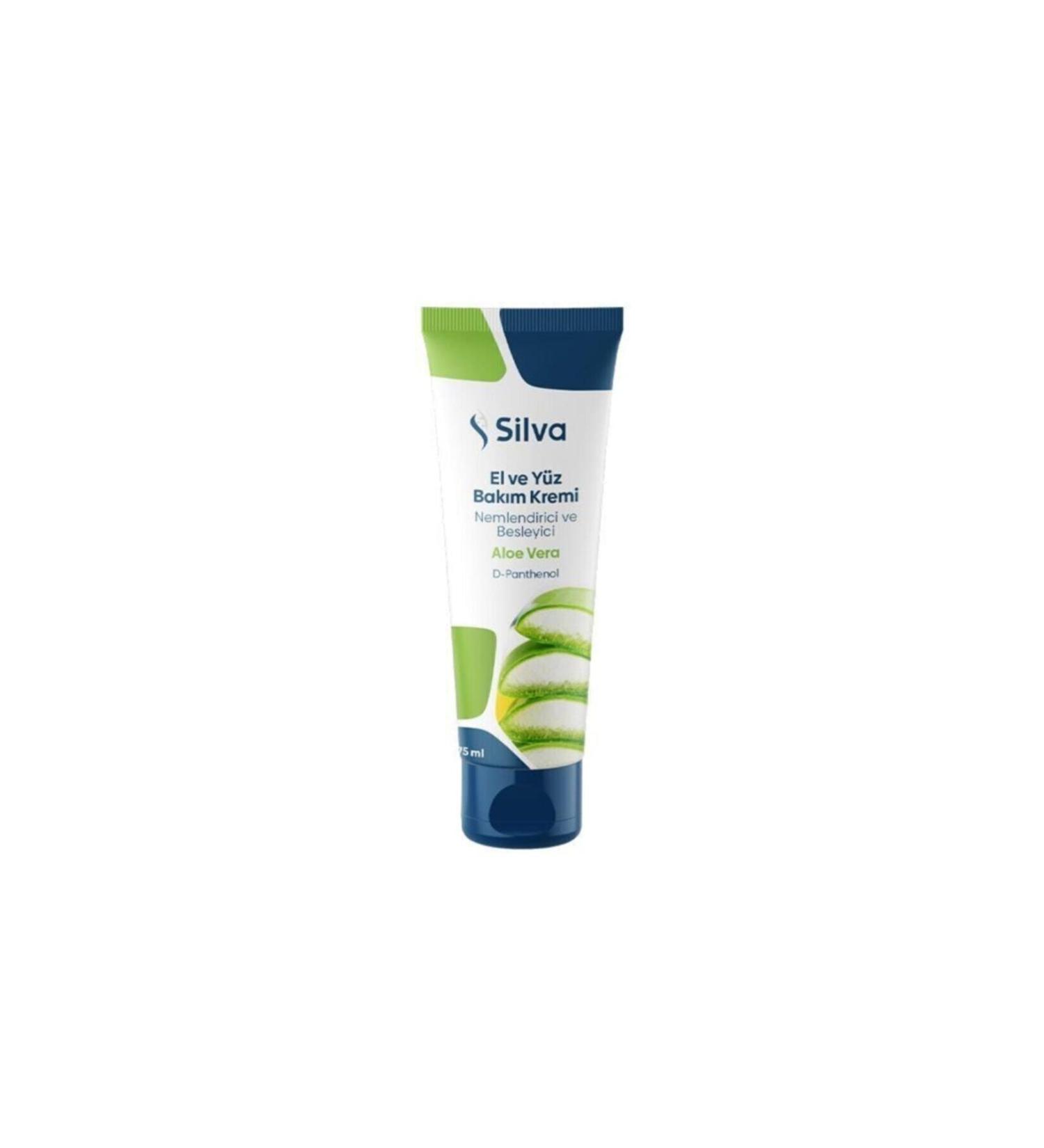 Silva Network Aloe Vera Hand and Face Care Cream 75 ml