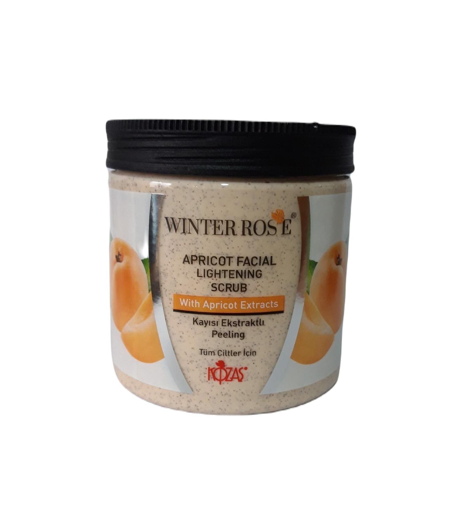 WINTER ROSE Apricot Extract Sandy Peeling 500 gr
