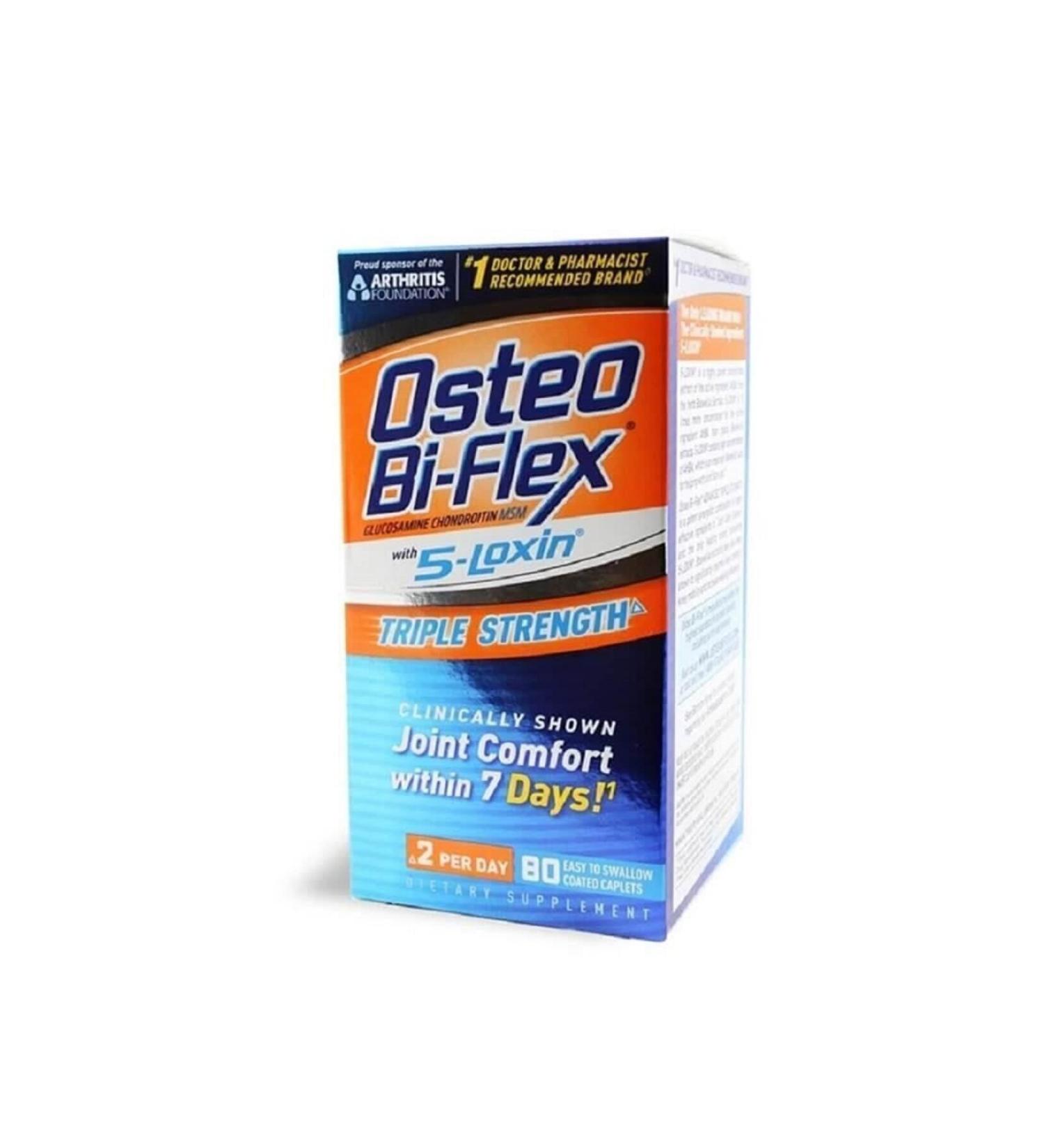 Natures Bounty Osteo Bi-flex 5-loxin Adv 80 Tablets