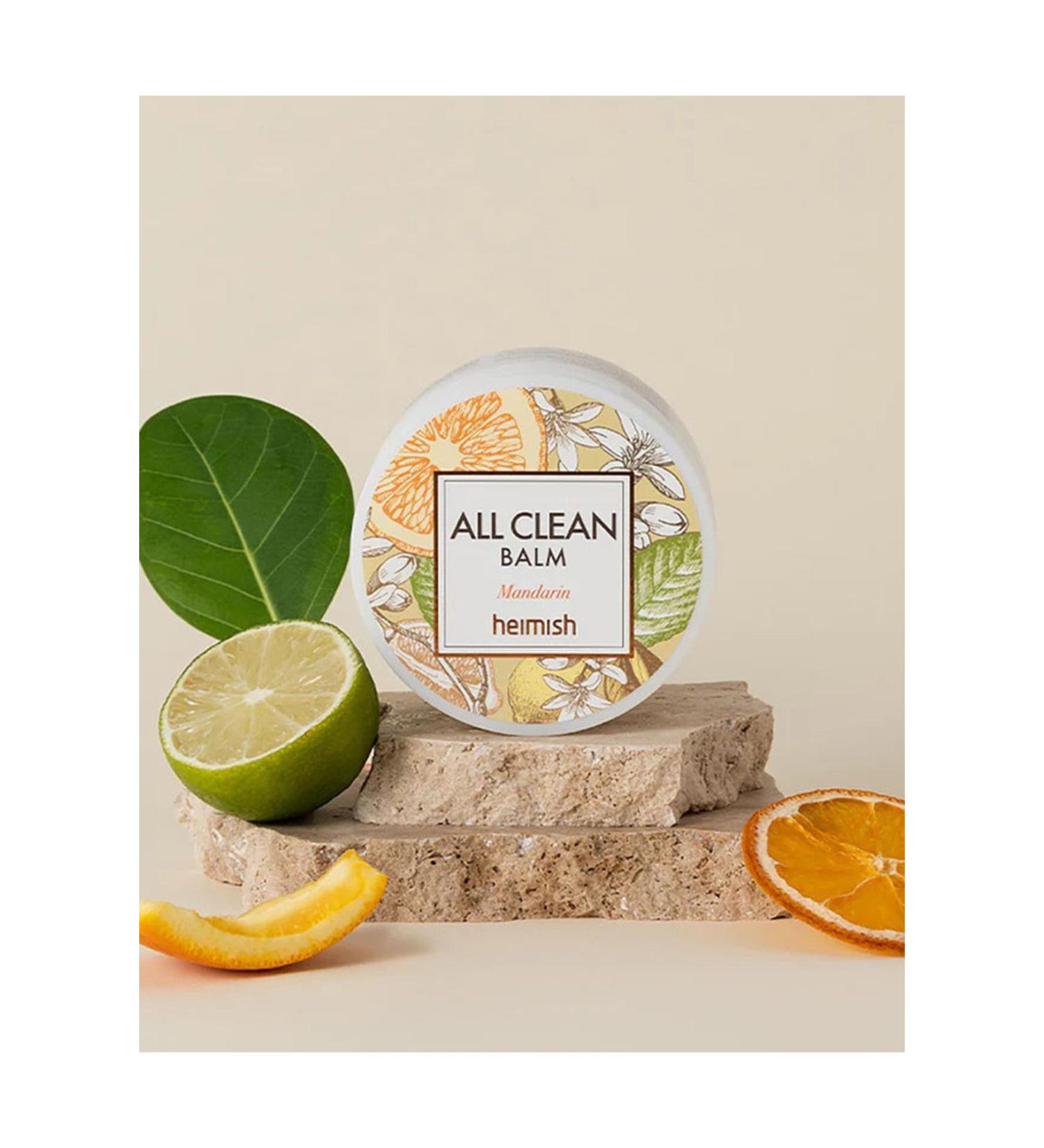 Heimish All Clean Balm Mandarin 50ml - Mandarin Extract Makeup Remover Balm - Buy Online on GoSupps.com