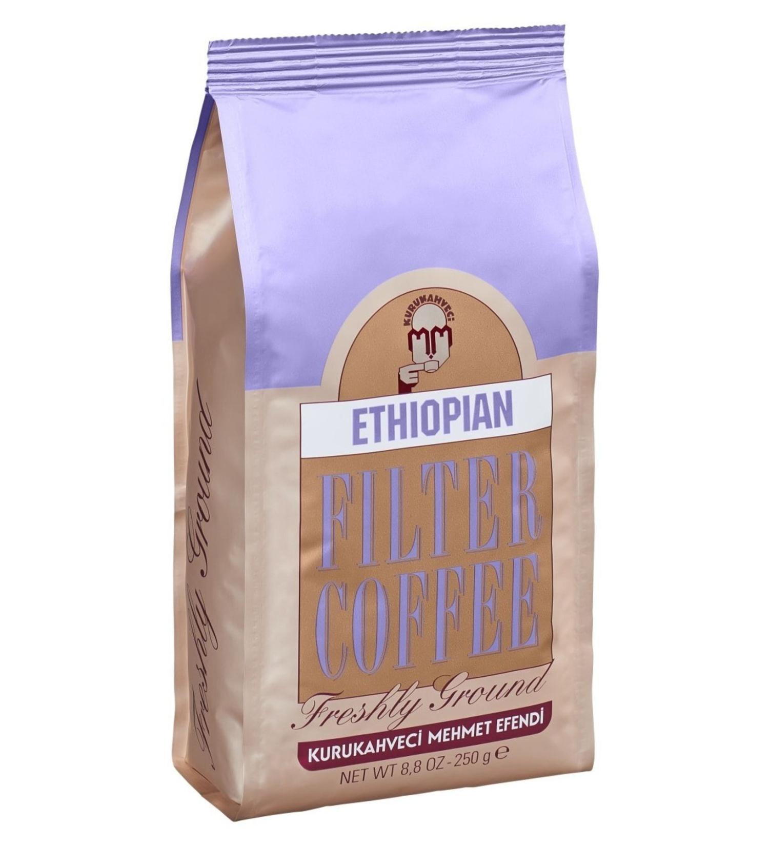 Mehmet Efendi Ethiopian Filter Coffee Ground 250 Gr