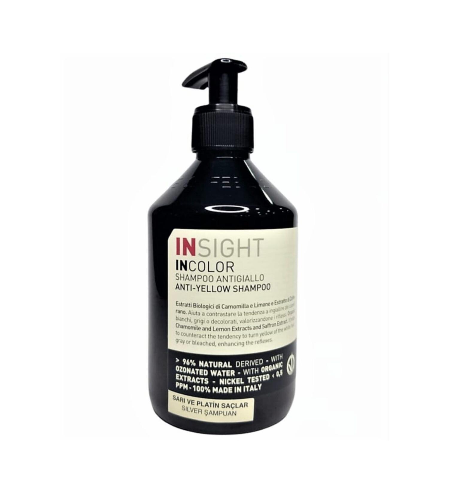 Insight Incolor Anti Yellow Yellow Anti-Reflective Shampoo 400ml