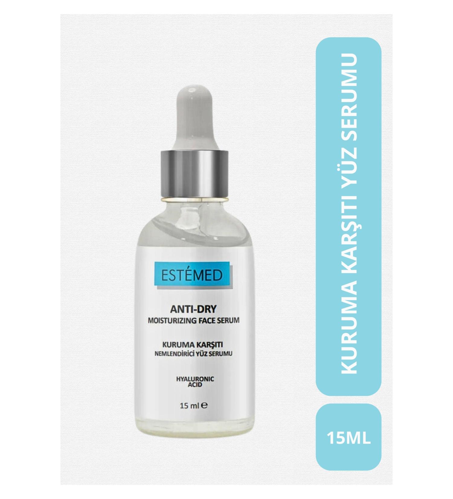 ESTEMED Intensive Moisturizing Care Serum & Anti-Dry Moisturizing Face Serum 15ml