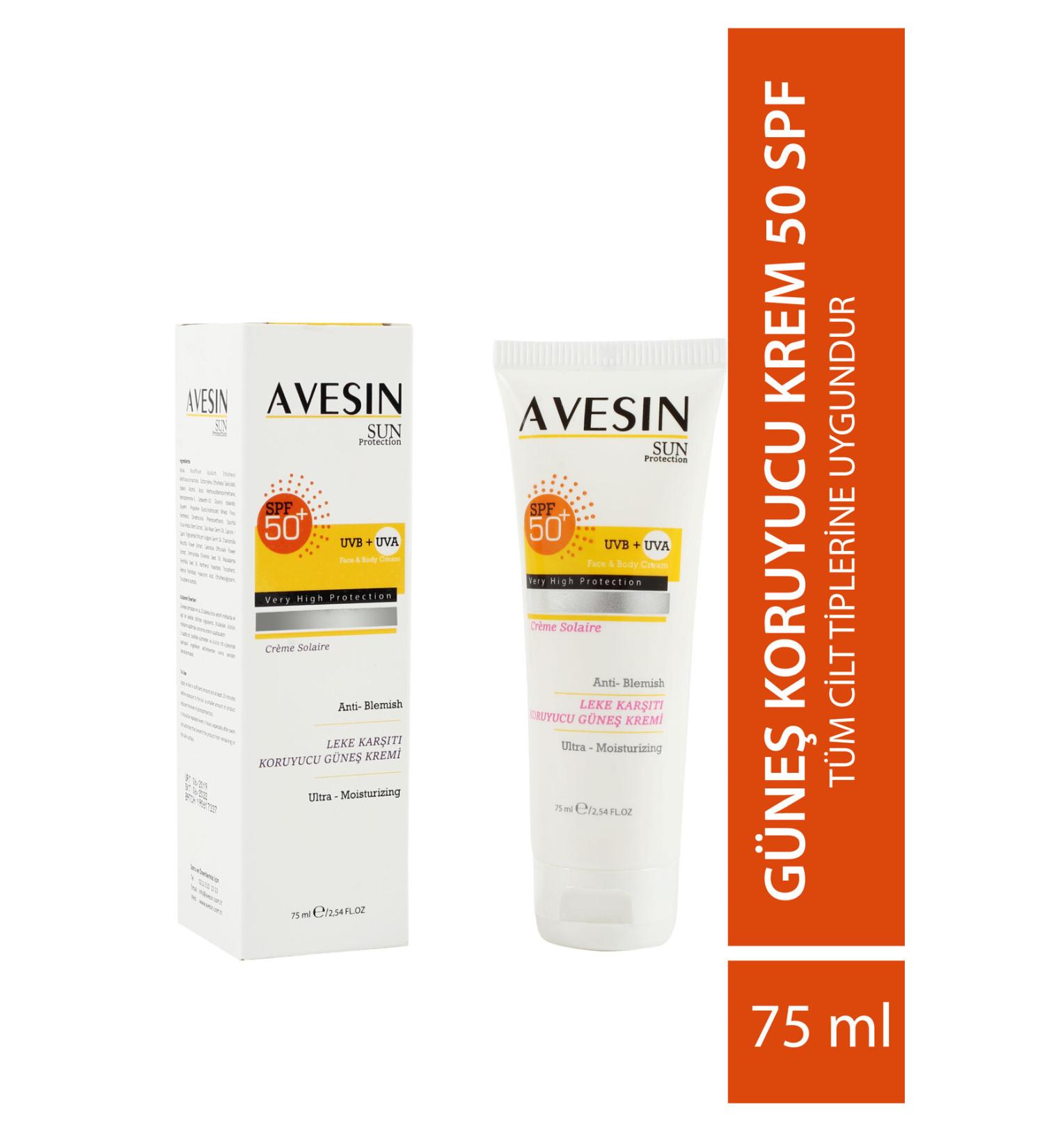 avesin Sunscreen 50 Spf Skin Cream - Buy Online on GoSupps.com
