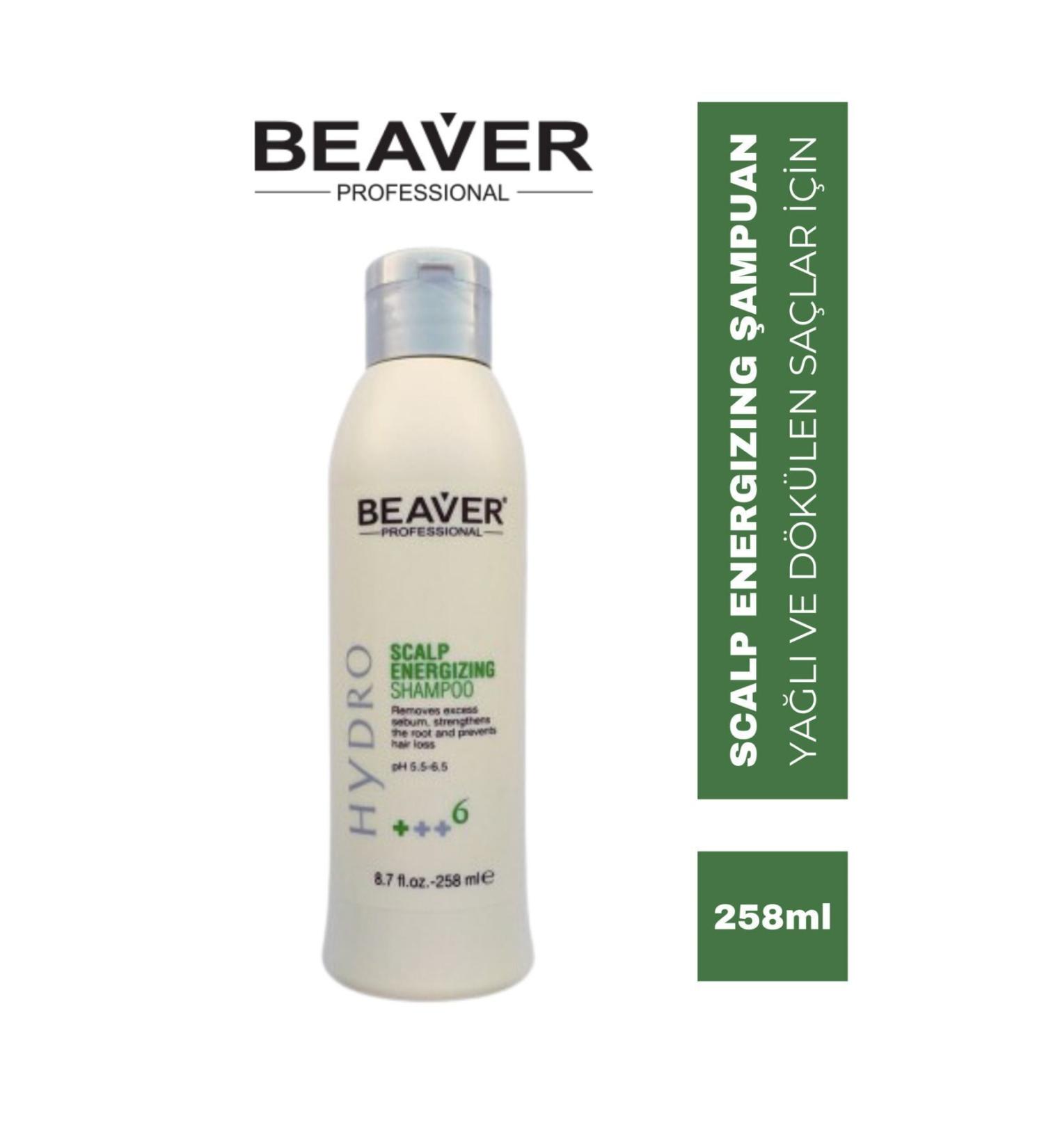 BEAVER PROFESSIONAL Beaver-scalp Energizing Shampoo-258ml - Buy Online on GoSupps.com