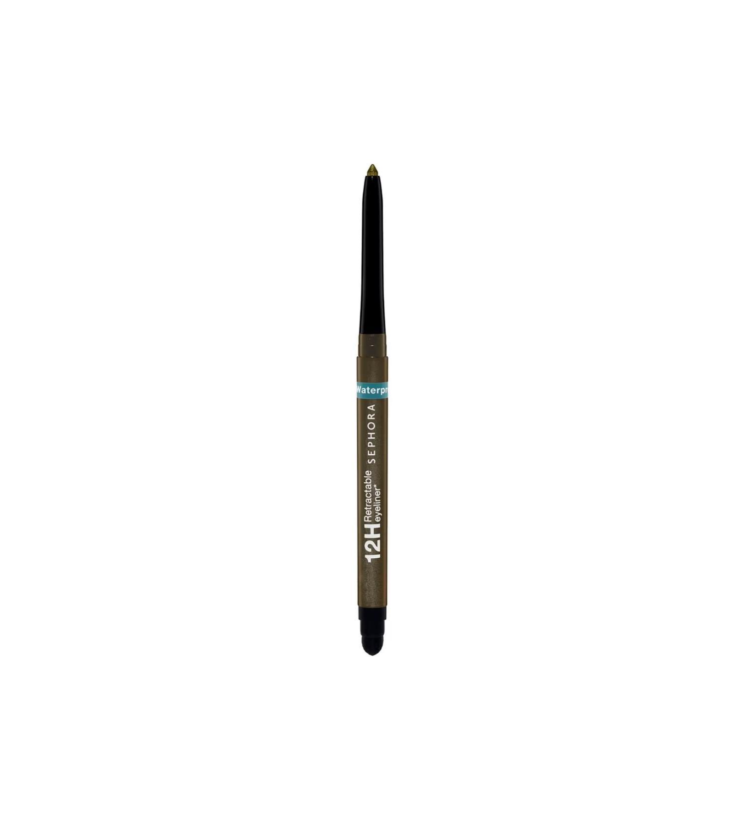 SEPHORA COLLECTION Waterproof 12h Retractable -Waterproof Long Lasting Matte Shimmery Glitter Finish Eyeliner