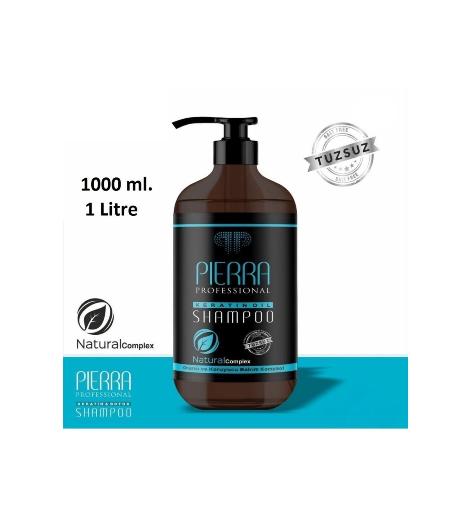 P ERRA Keratin Oil Salt-Free Care Shampoo 1000ml - 1 Liter - Buy Online on GoSupps.com