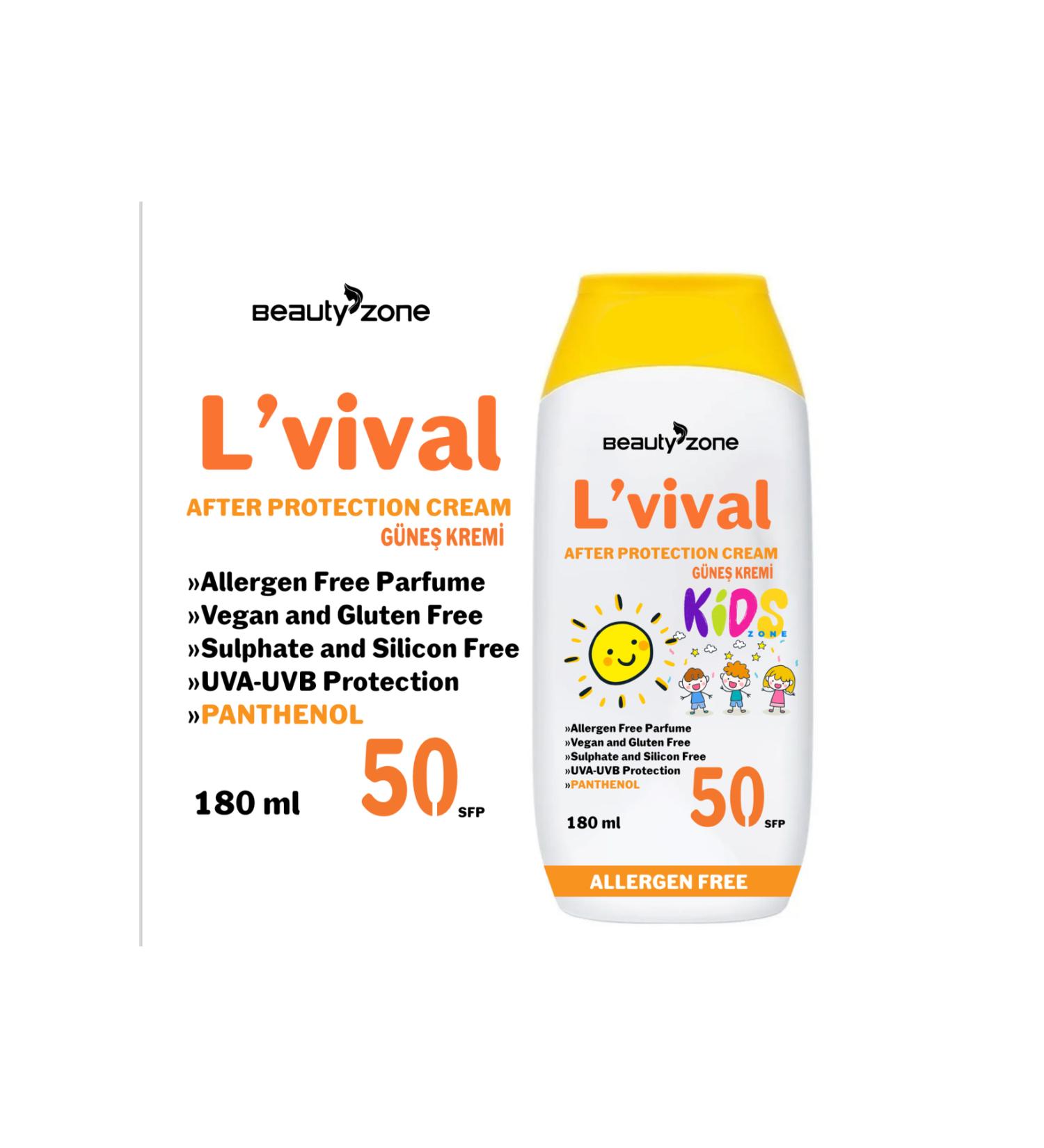 Beauty Zone L'V VAL SUN CREAM SPF50+ KIDS