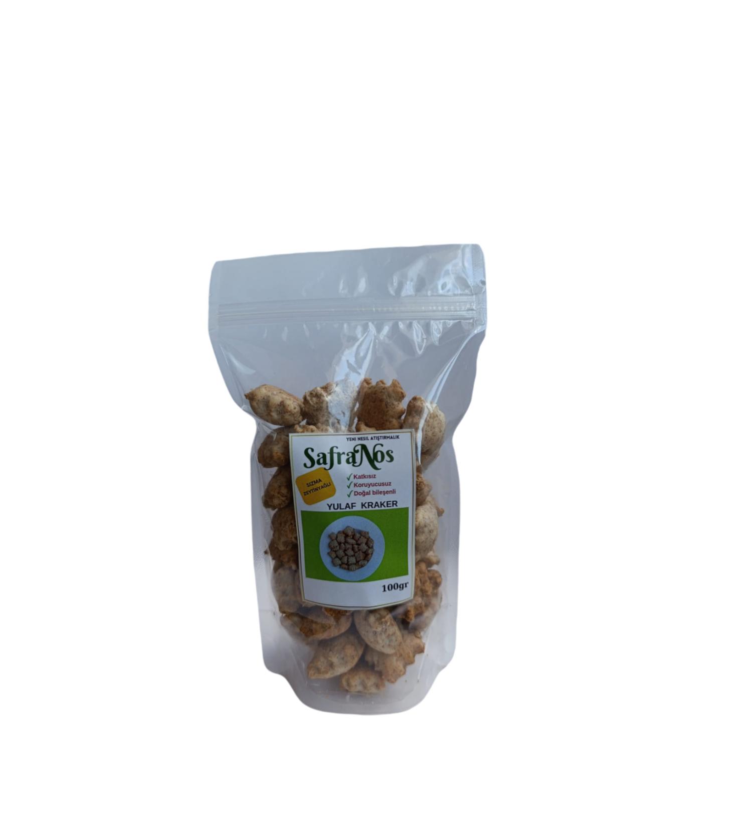 Safrankoy SafraNos Extra Virgin Olive Oil Multigrain-Seed Crackers 100gr 3