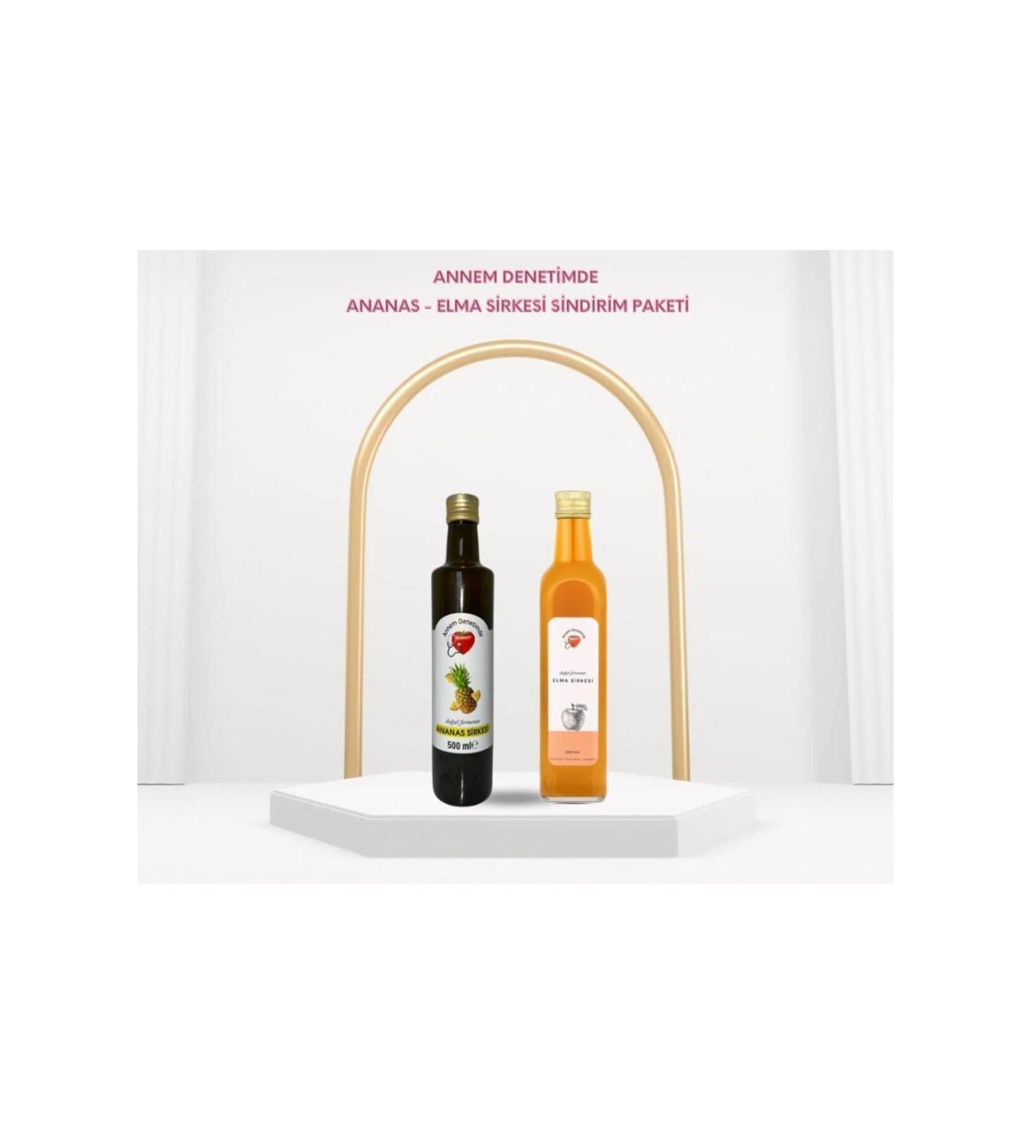 My Mother is Under Control Pineapple-Apple Vinegar Advantageous 2-Pack Vinegar Package