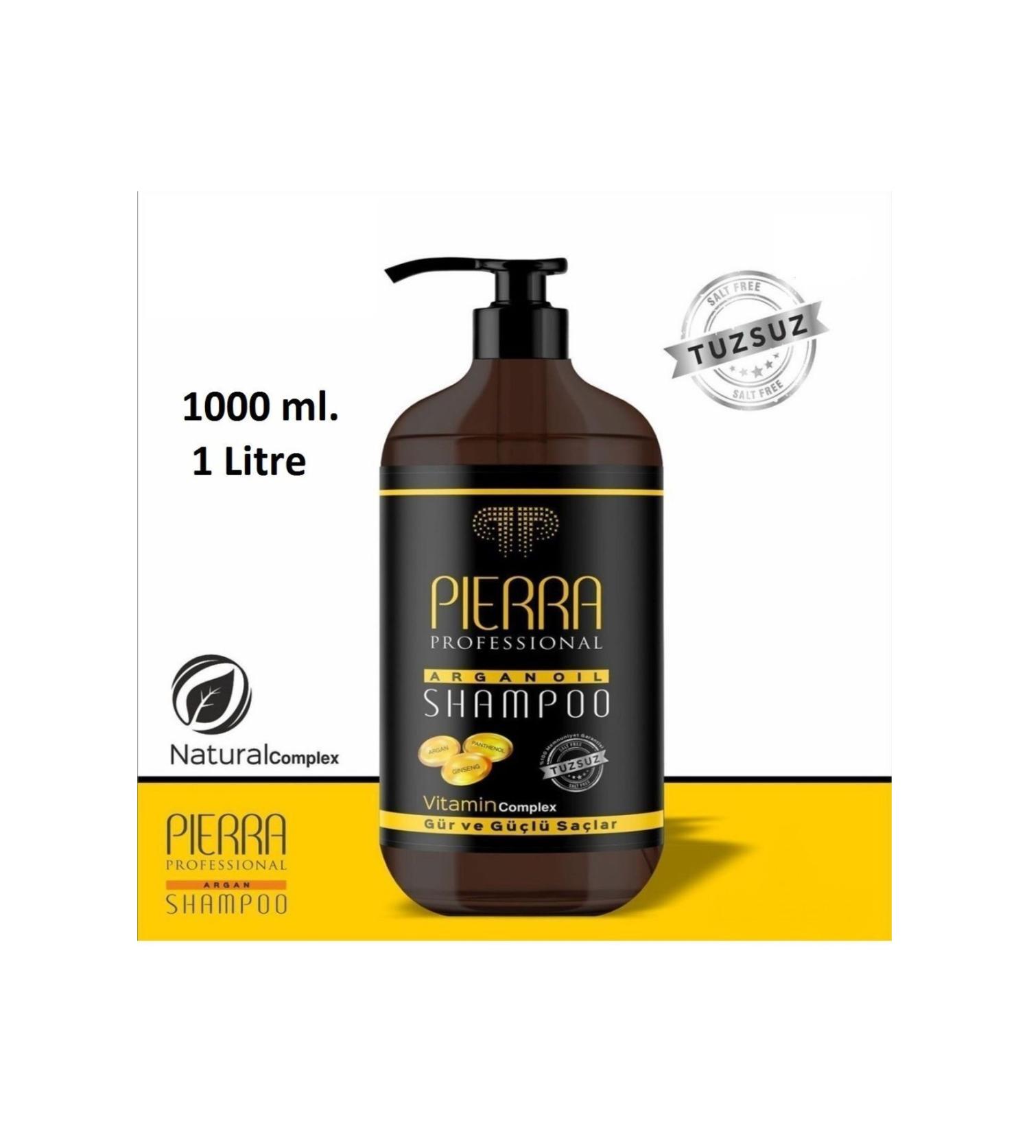 P ERRA Argan Oil Salt-Free Care Shampoo 1000ml - 1 Liter - Buy Online on GoSupps.com