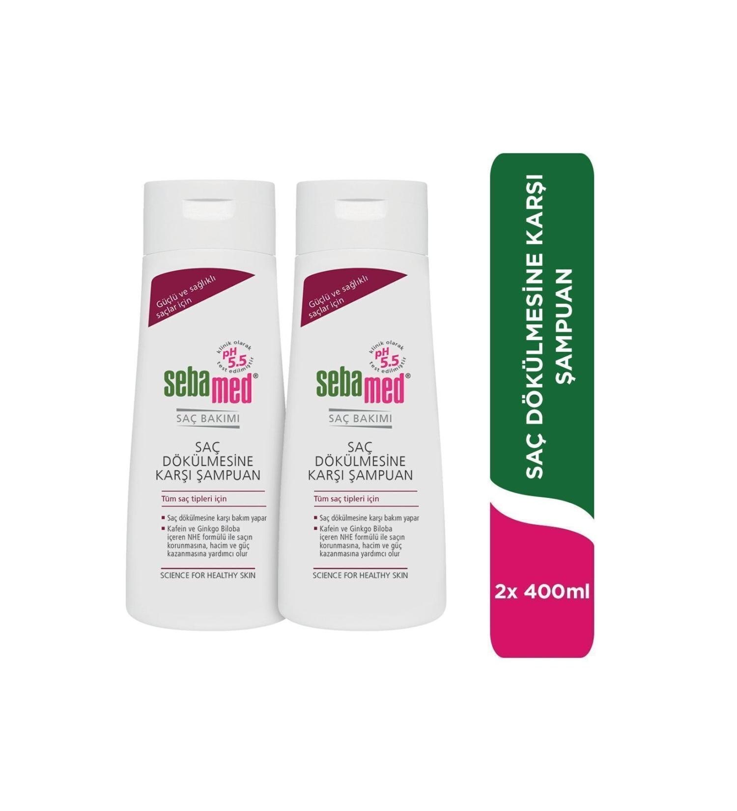 Sebamed Anti Hair Loss Shampoo 400 ml X 2 - Buy Online on GoSupps.com