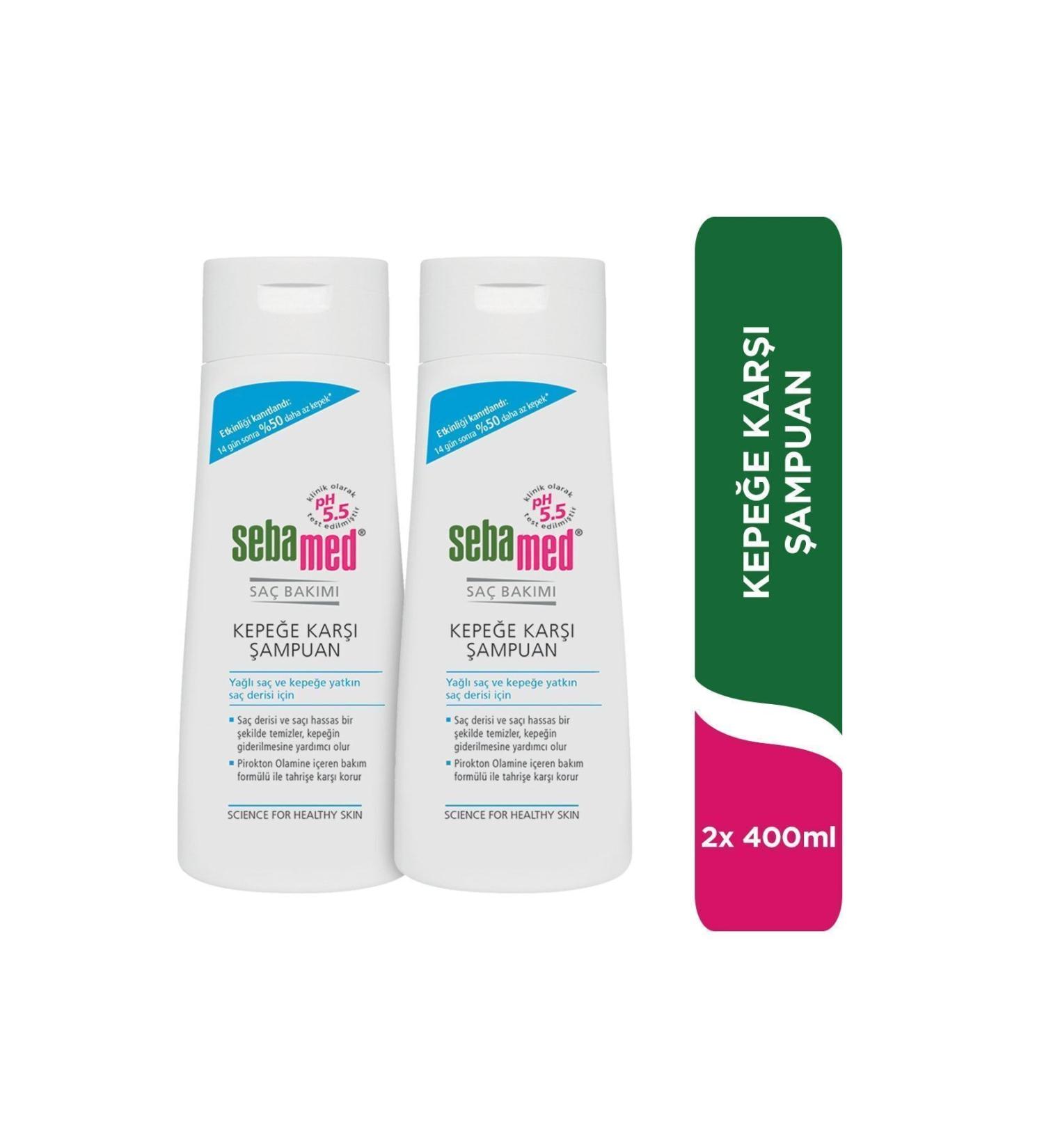Sebamed Anti-Dandruff Shampoo 400 ml X 2 Pieces - Buy Online on GoSupps.com