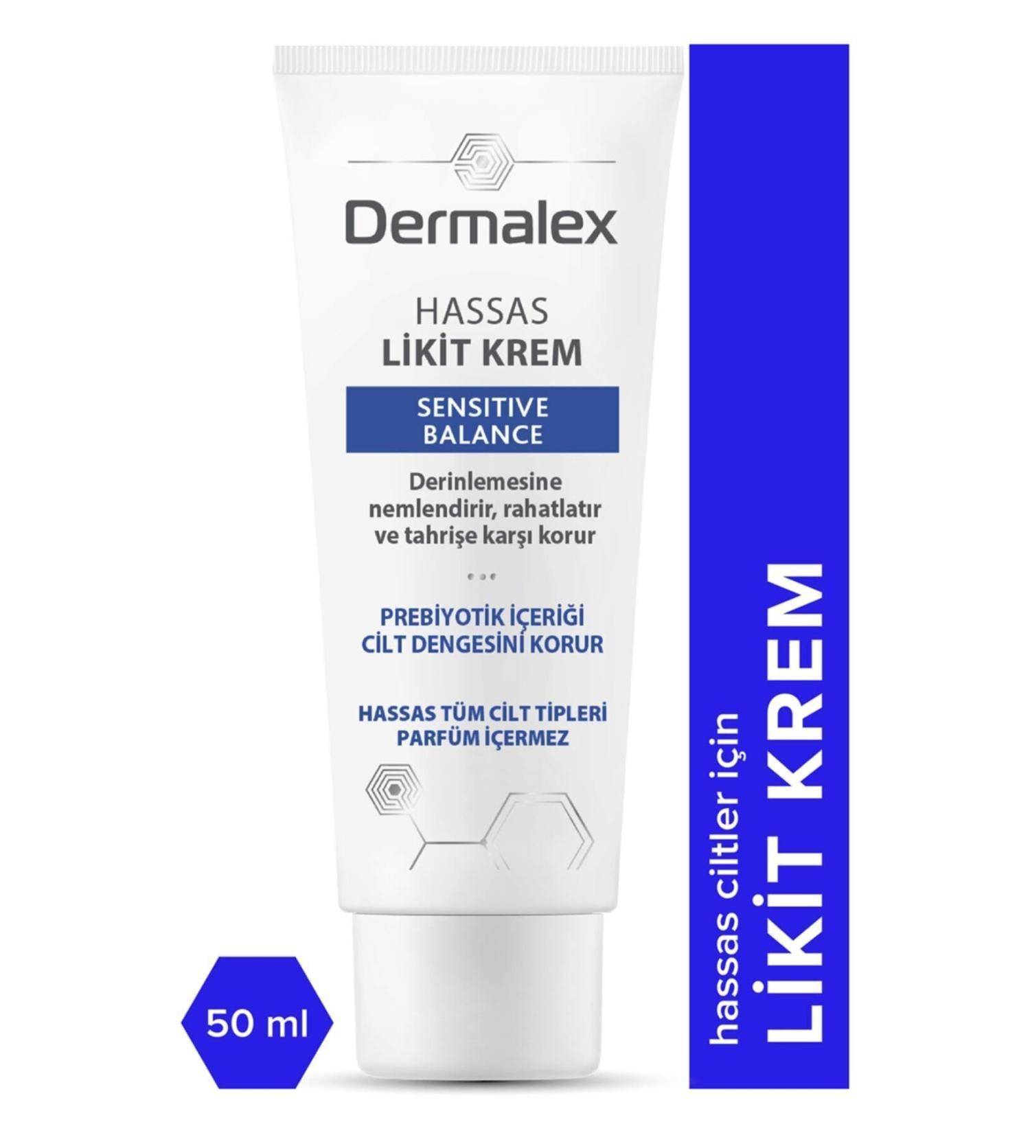 Dermalex Sensitive Liquid Face Cream 50ml - Buy Online on GoSupps.com