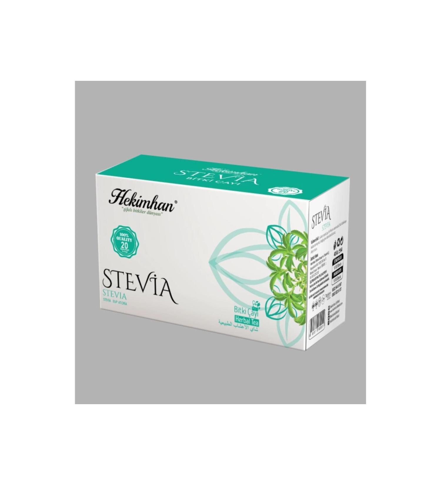 Hekimhan STEVIA TEA (20 Filtering Bags)