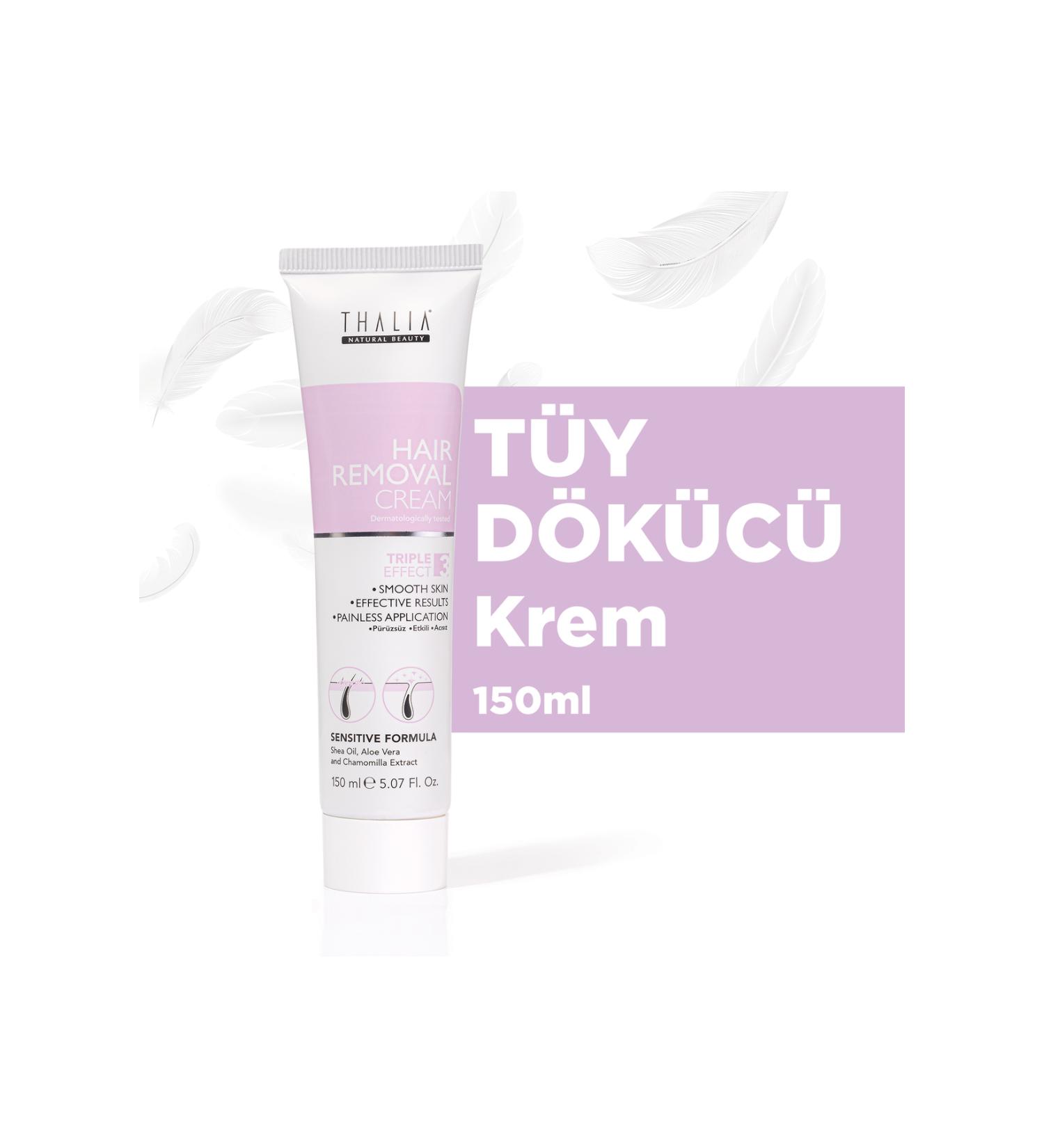 Thalia Aloe Vera & Chamomile Hair Removal Cream 150ml - Buy Online on GoSupps.com