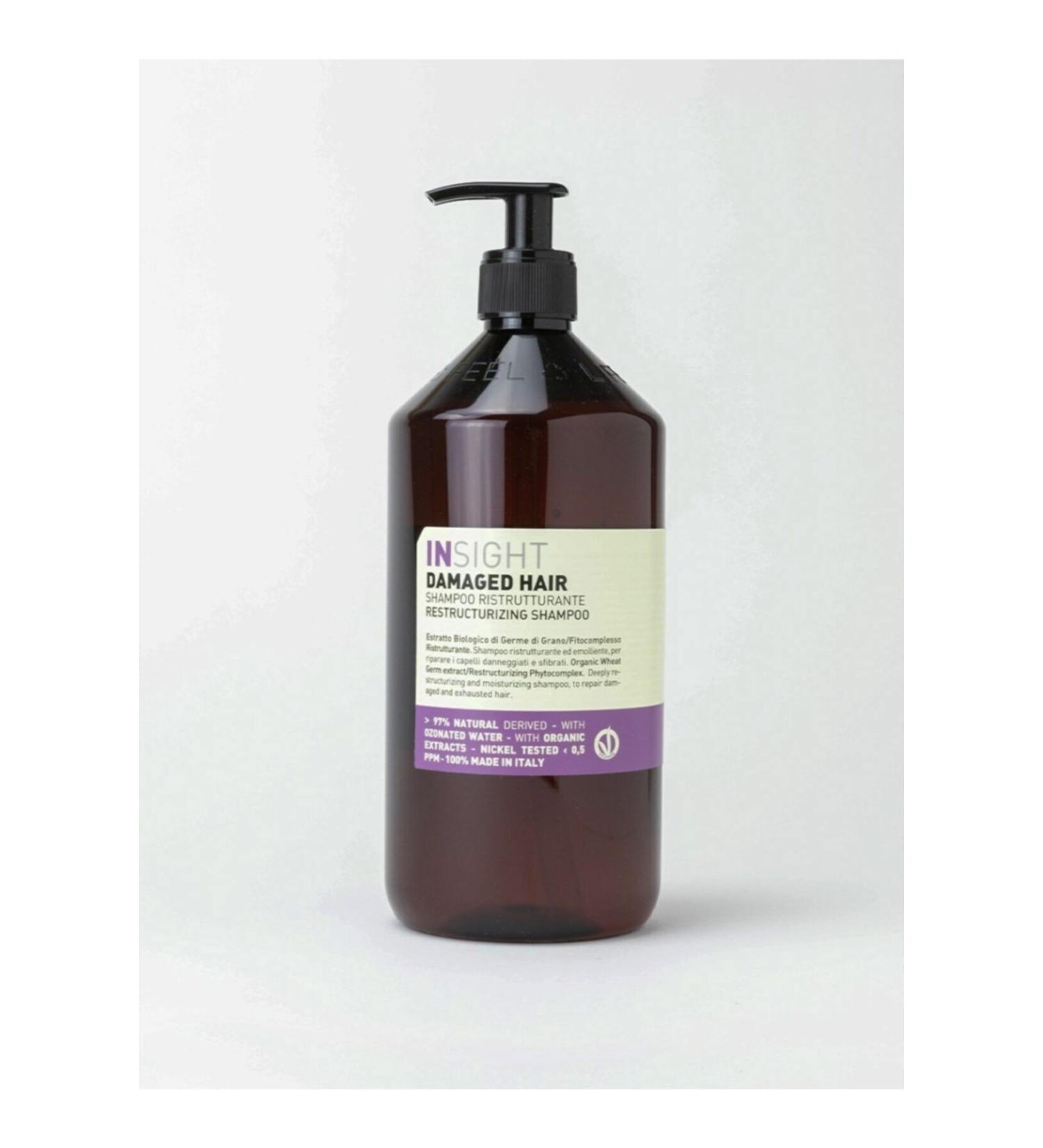 Insight Damaged Hair Emergency Repair Care Shampoo 900ml