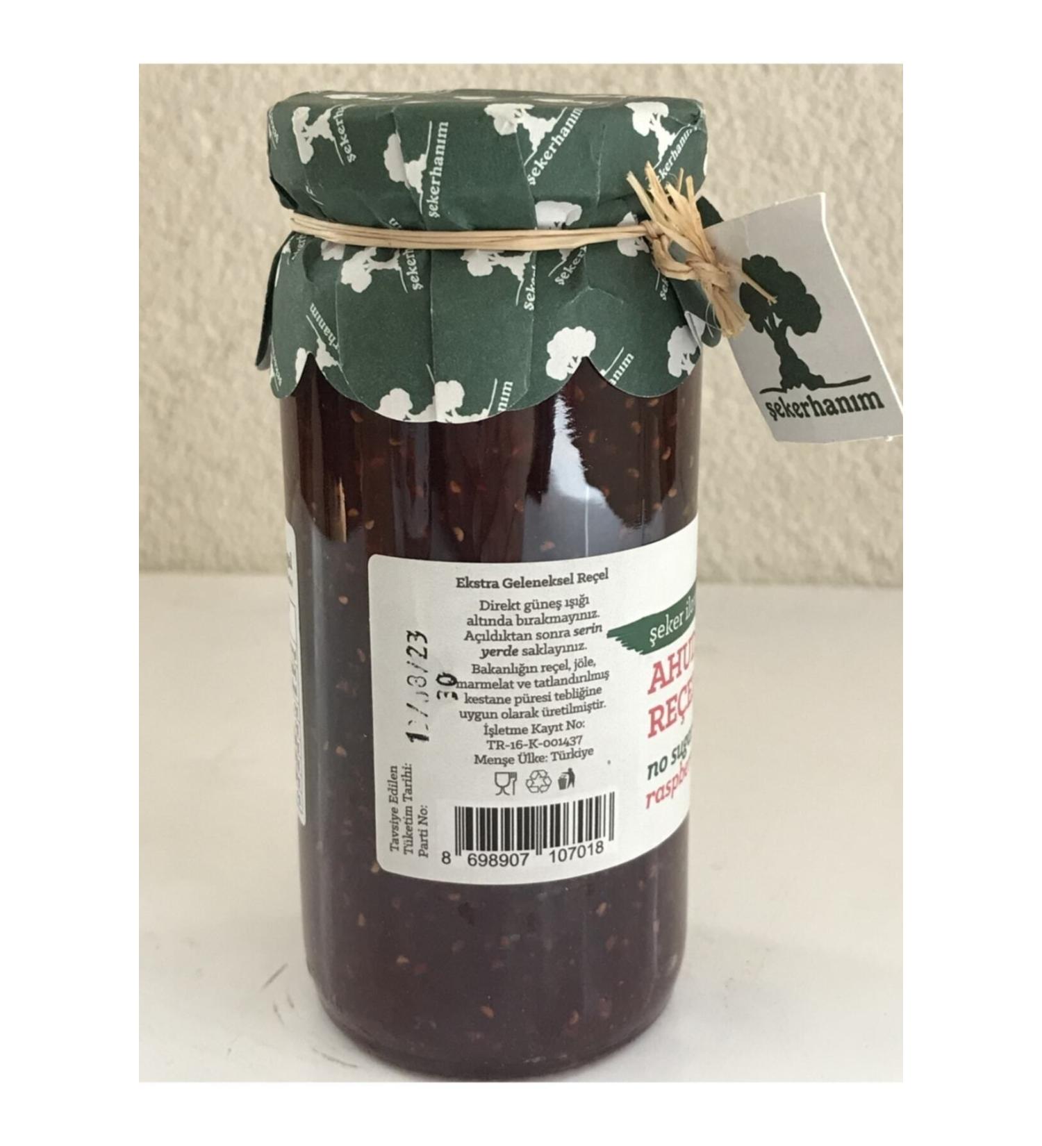 Sugar Lady Raspberry Jam Without Added Sugar