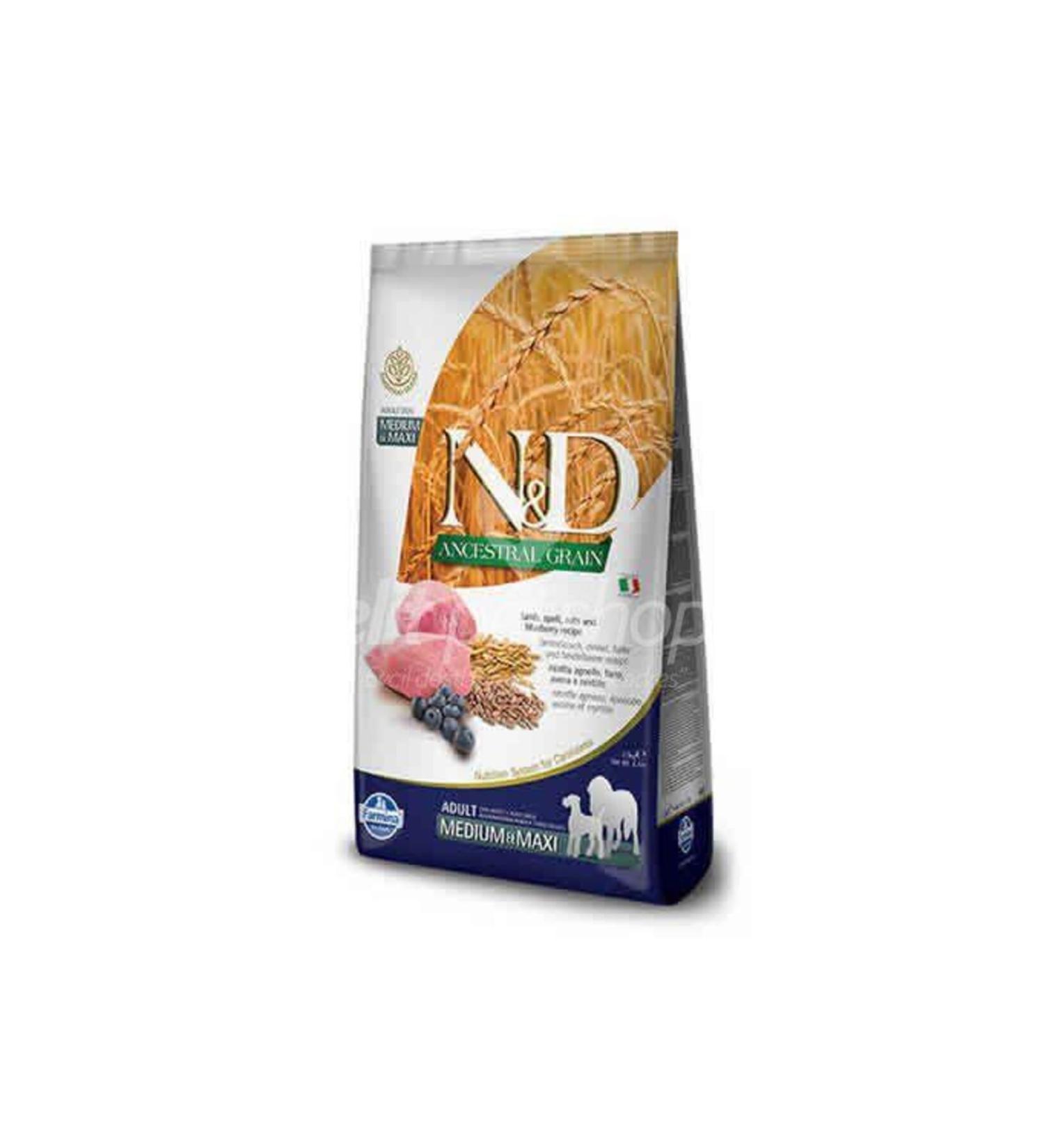 N & D Low Grain Lamb Blueberry Adult Dog Food 2.5kg