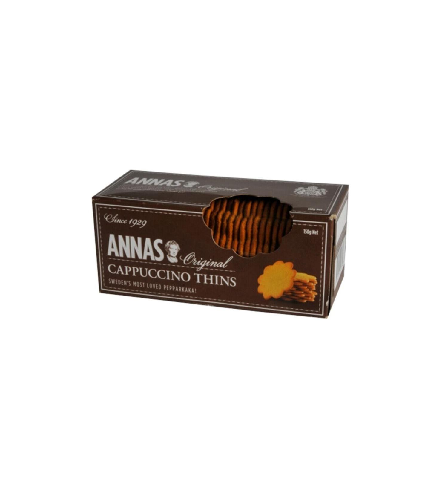 Annas Cappuccino Thins 150 Gr