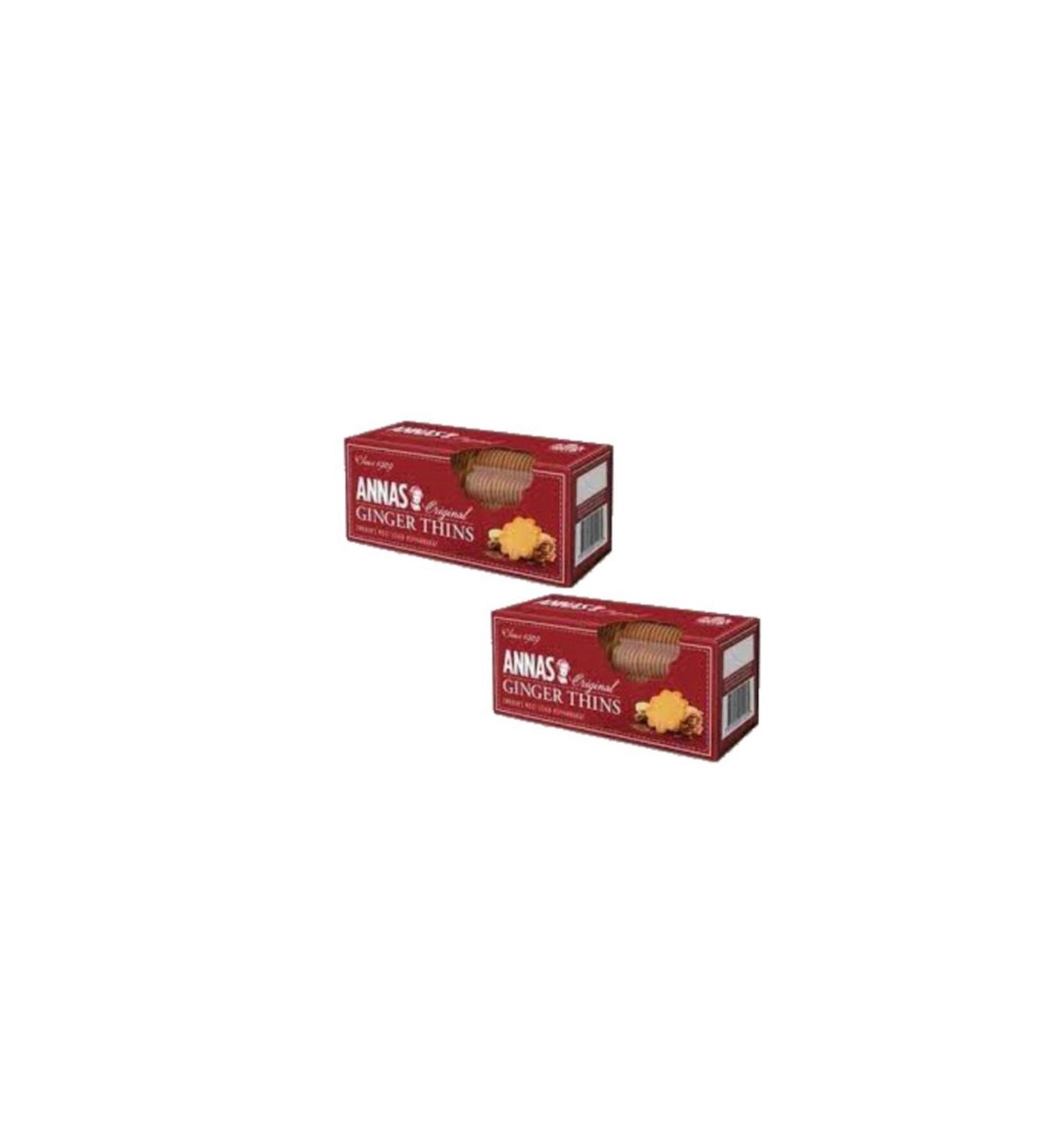 Annas Ginger Biscuits 150 Gr 2 Pieces