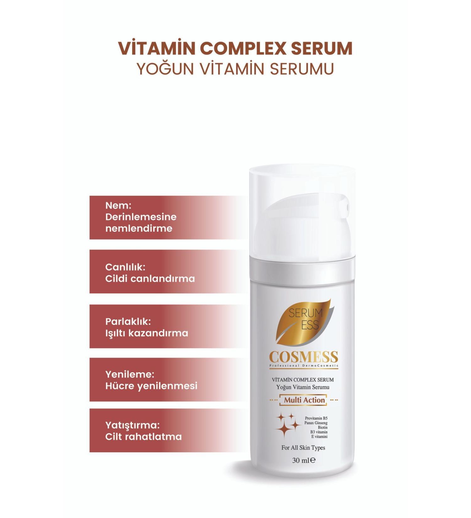 Cosmess Vitamin Complex Serum 30 ml - Cosmess Serumess