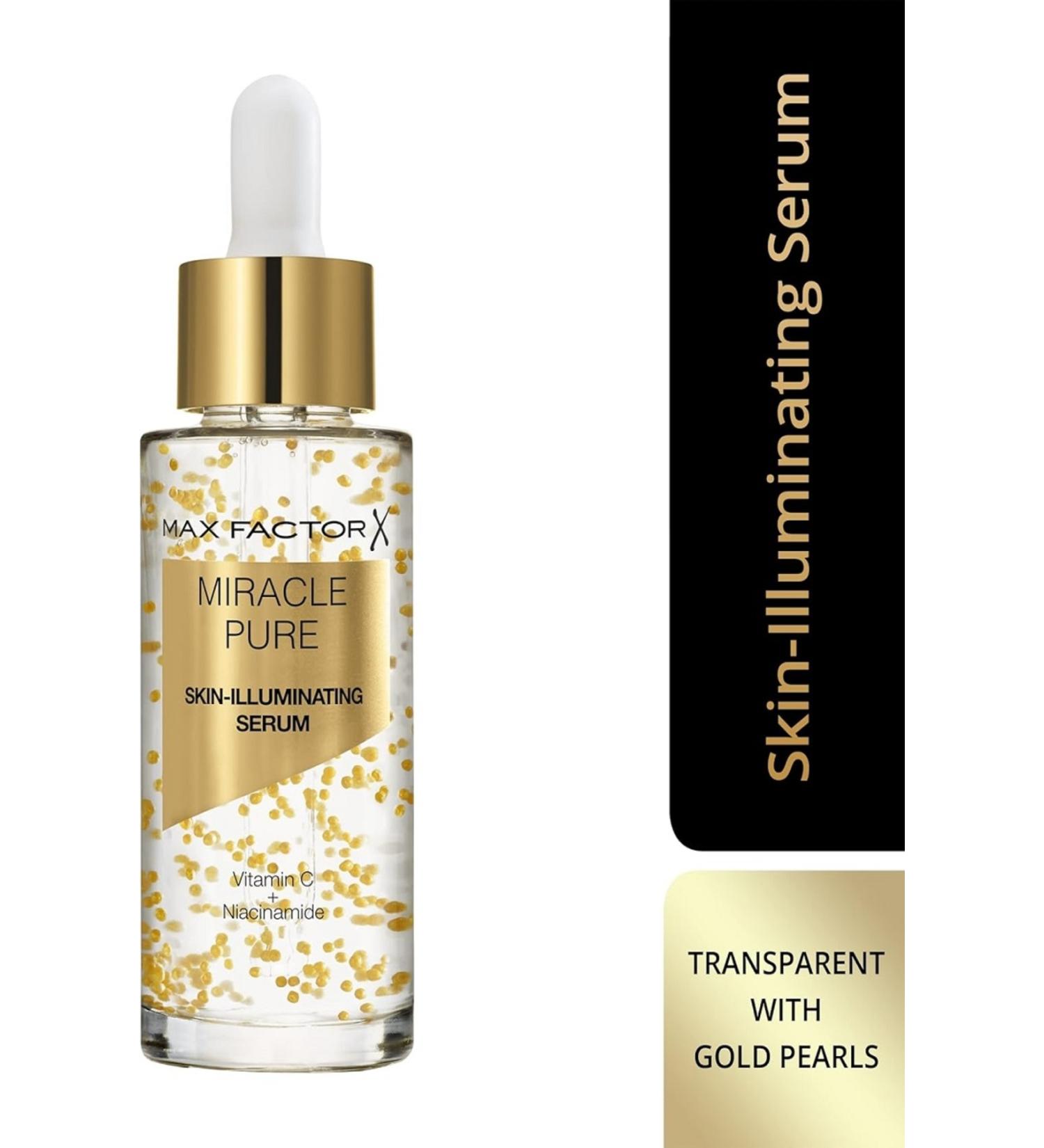 Max Factor Miracle Pure Vitamin C+B3 Skin Brightening Gold Serum 30ml 98.0 grams - Buy Online on GoSupps.com