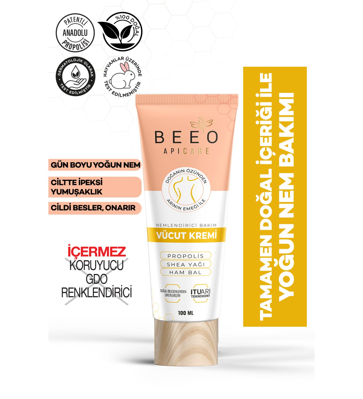 BEE'O Apicare Body Cream 100 Ml - Buy Online on GoSupps.com