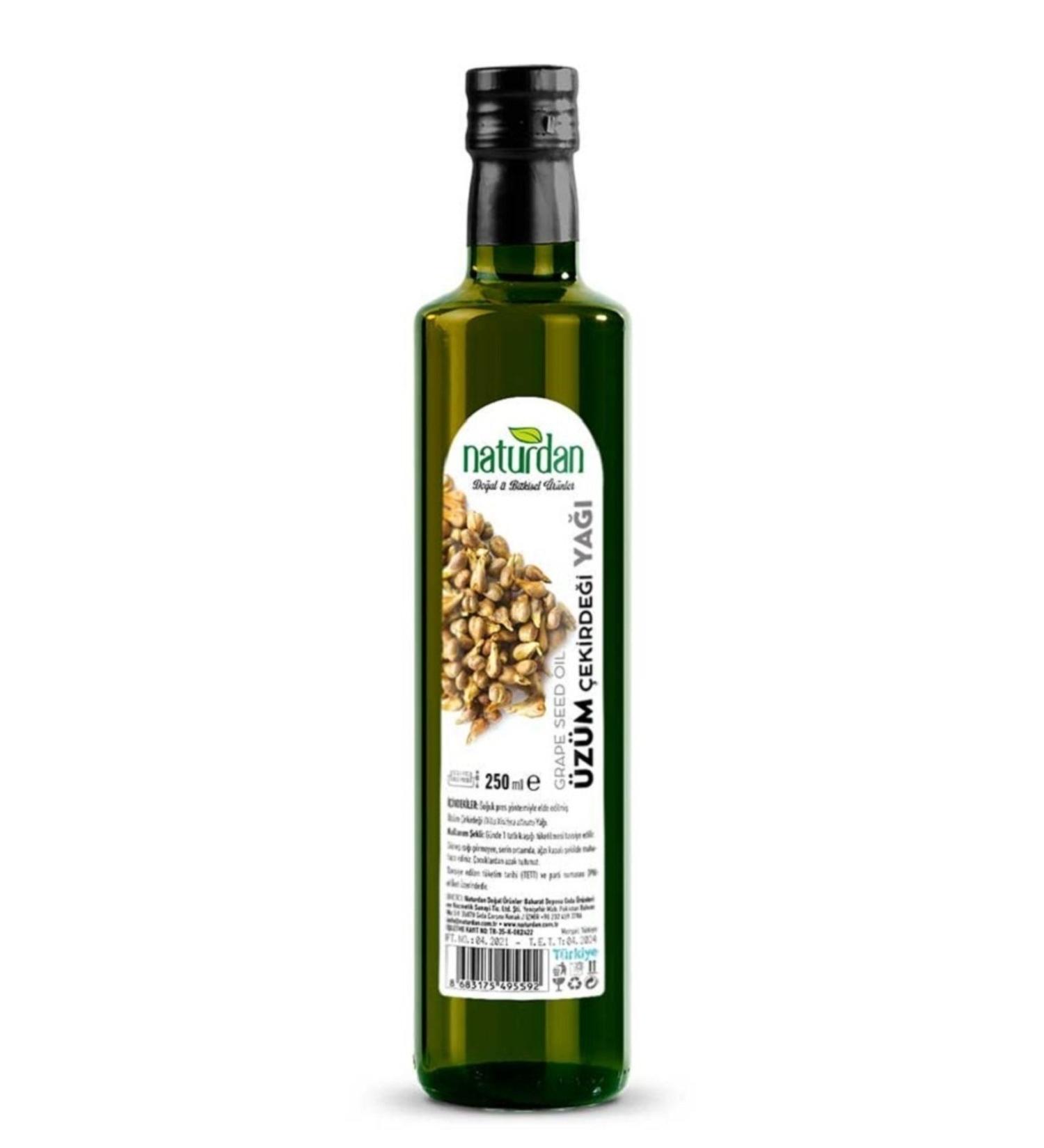 Naturdan Grape Seed Oil 250 ml