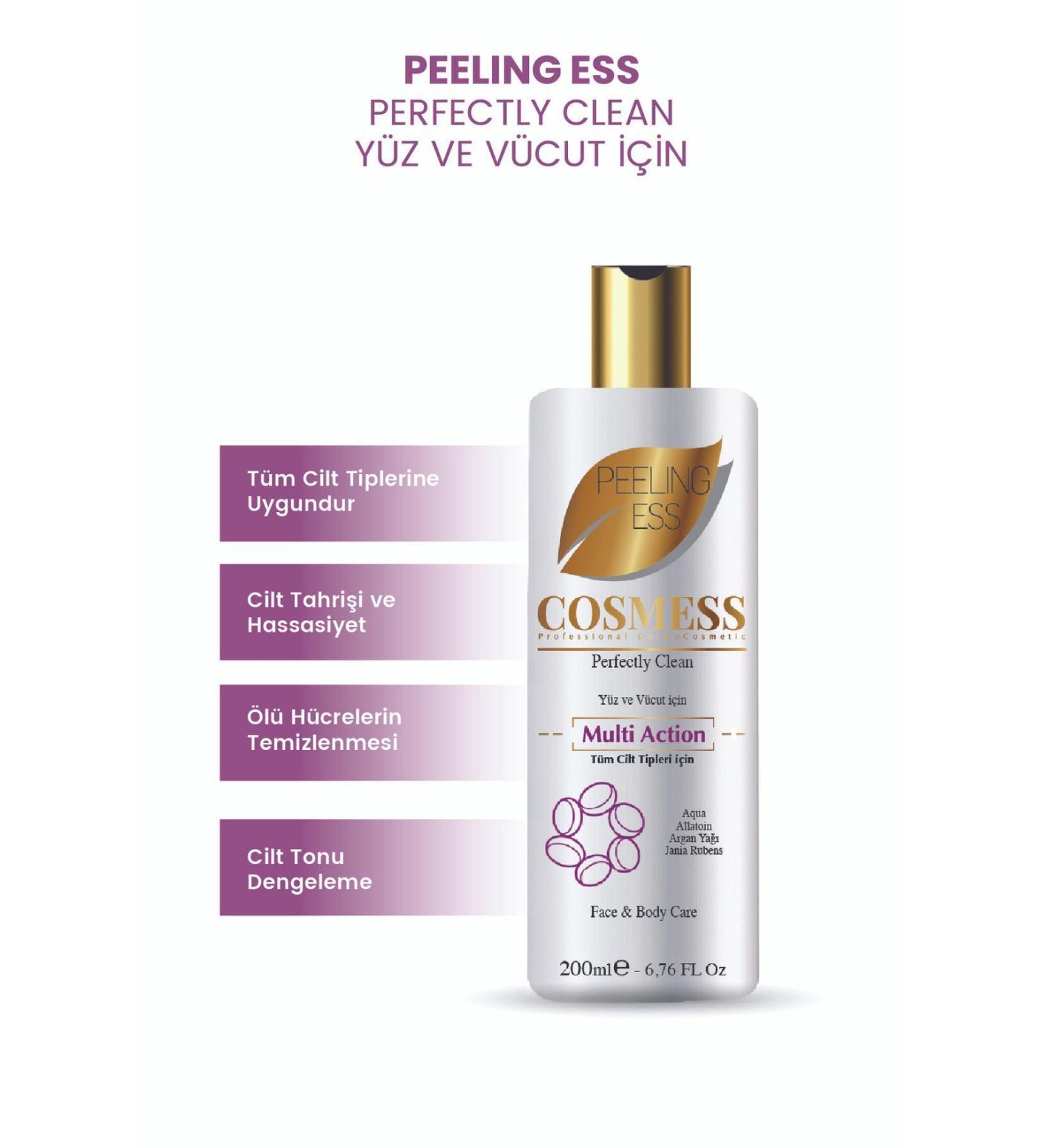Cosmess Face and Body Peeling 200 ml - Peelingess