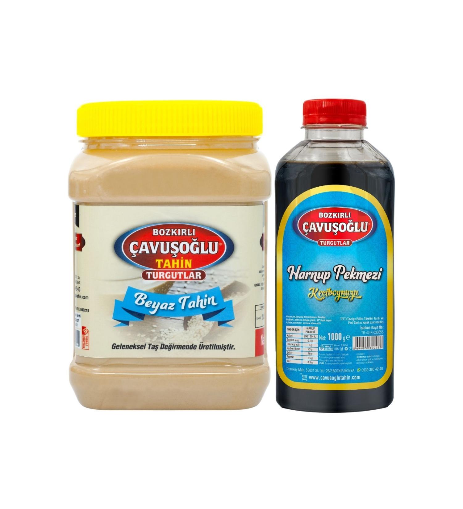 Bozk rl avu o lu White Steppe Tahini 930g Carob Molasses 1000g - Buy Online on GoSupps.com