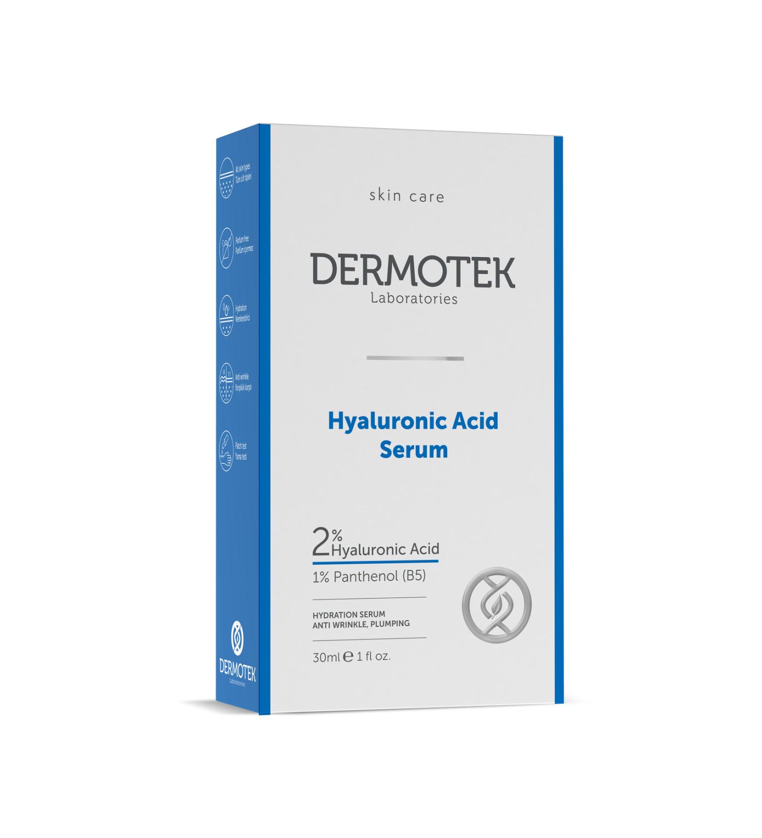 Dermotek Laboratories Hyaluronic Acid Moisturizing and Anti-Wrinkle Serum 30 ml